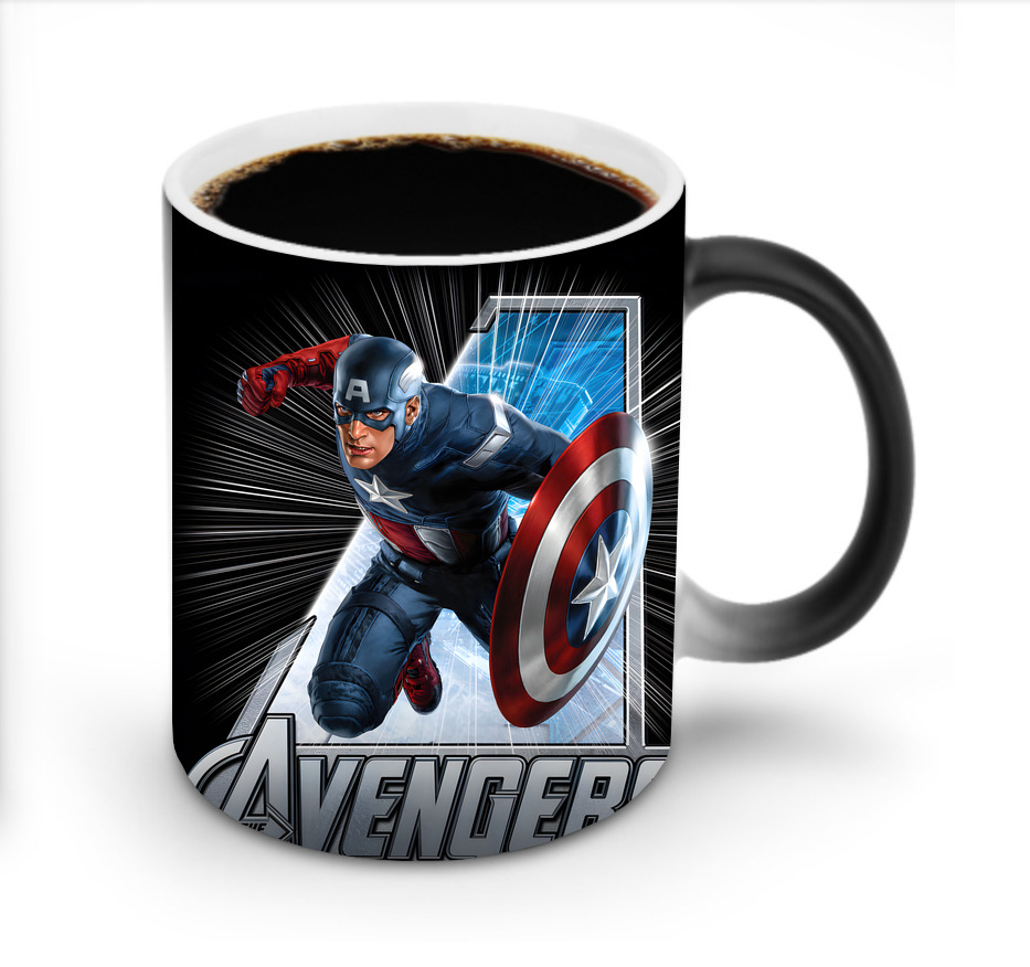 （画像用） アベンジャーズ The Avengers 温度変色マグカップ
