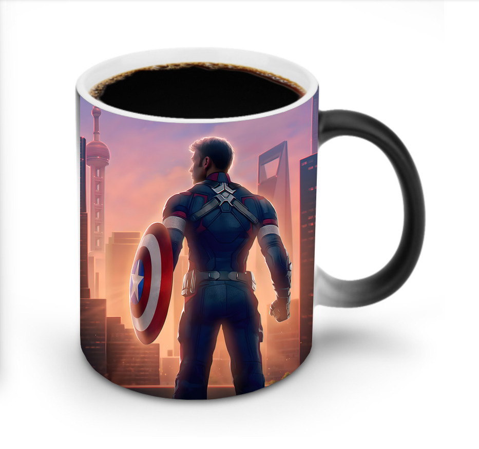 （画像用） アベンジャーズ The Avengers 温度変色マグカップ
