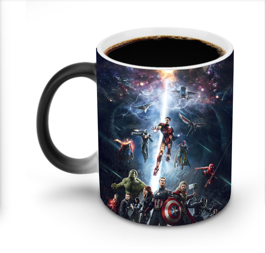 （画像用） アベンジャーズ The Avengers 温度変色マグカップ