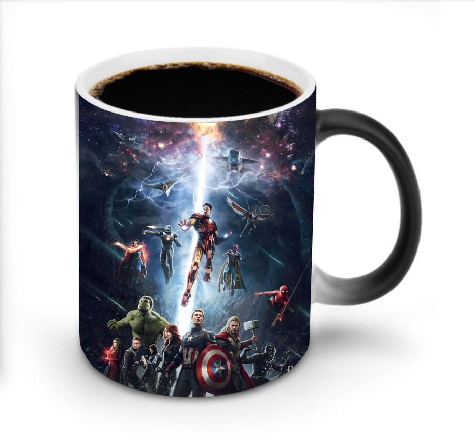 （画像用） アベンジャーズ The Avengers 温度変色マグカップ