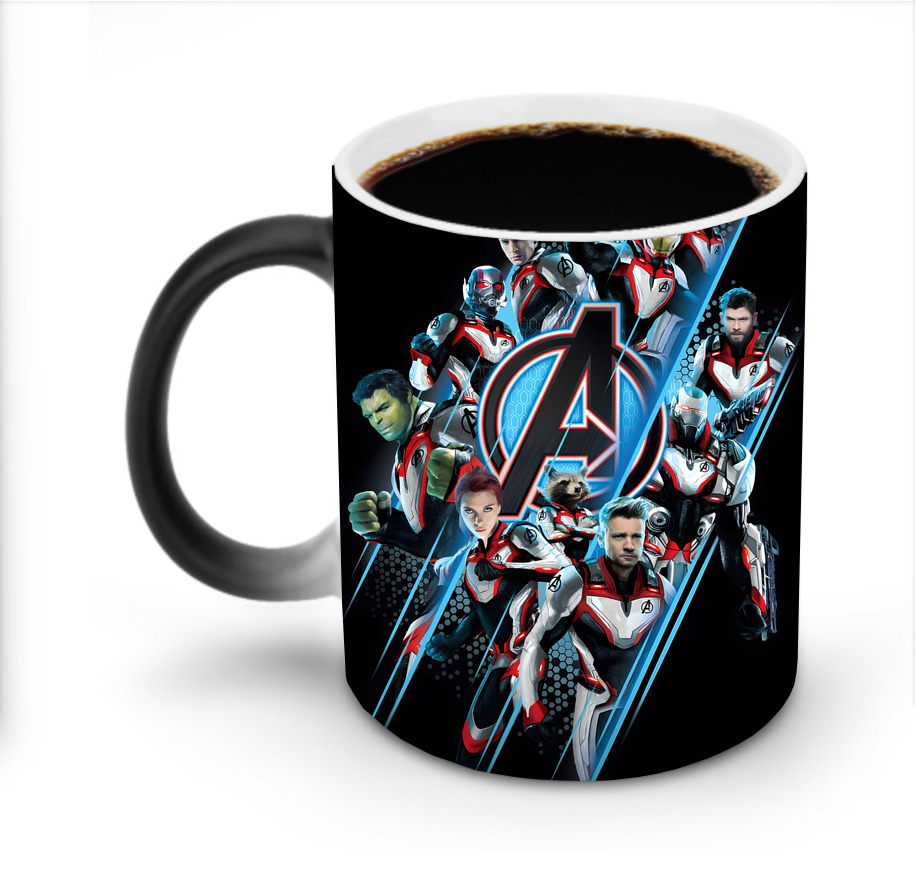（画像用） アベンジャーズ The Avengers 温度変色マグカップ