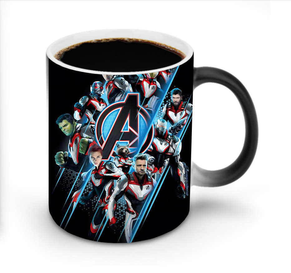 （画像用） アベンジャーズ The Avengers 温度変色マグカップ