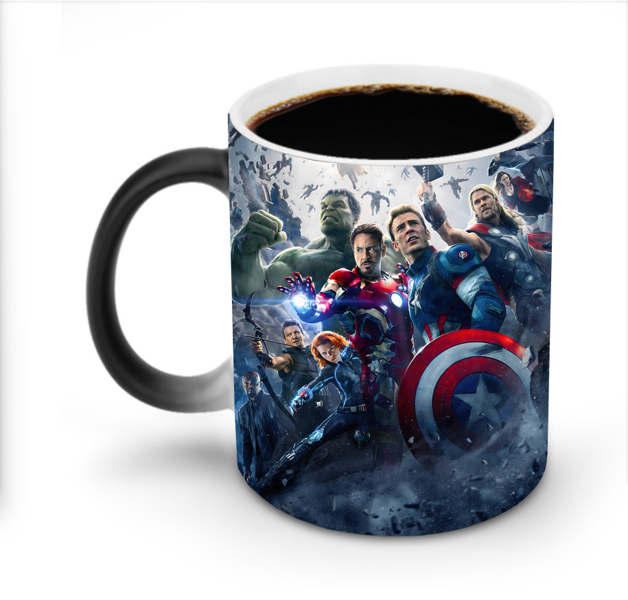 （画像用） アベンジャーズ The Avengers 温度変色マグカップ