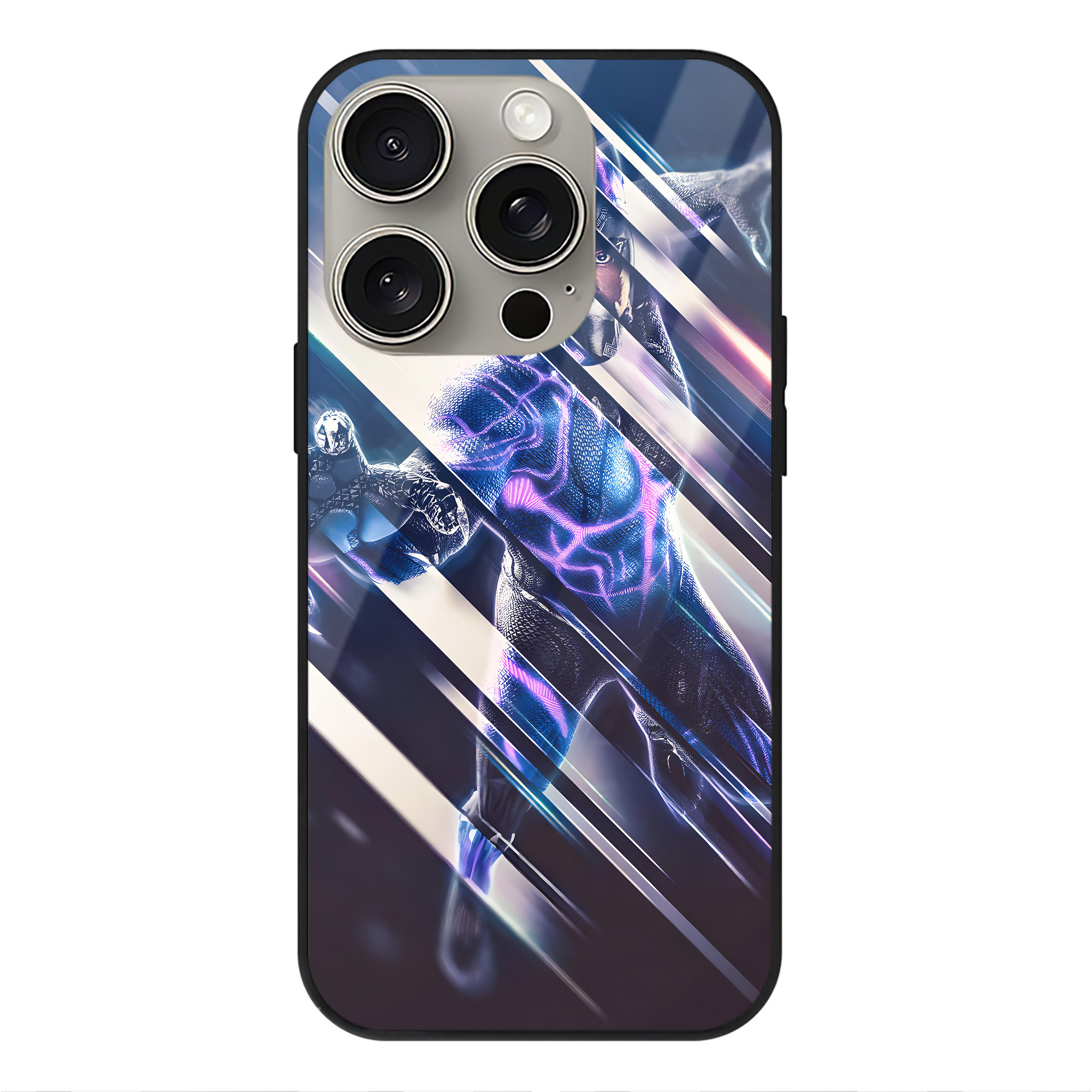 （画像用） アベンジャーズ The Avengers 【iPhone15Pro対応】スマホケース 耐衝撃＆黄変防止 背面ガラス