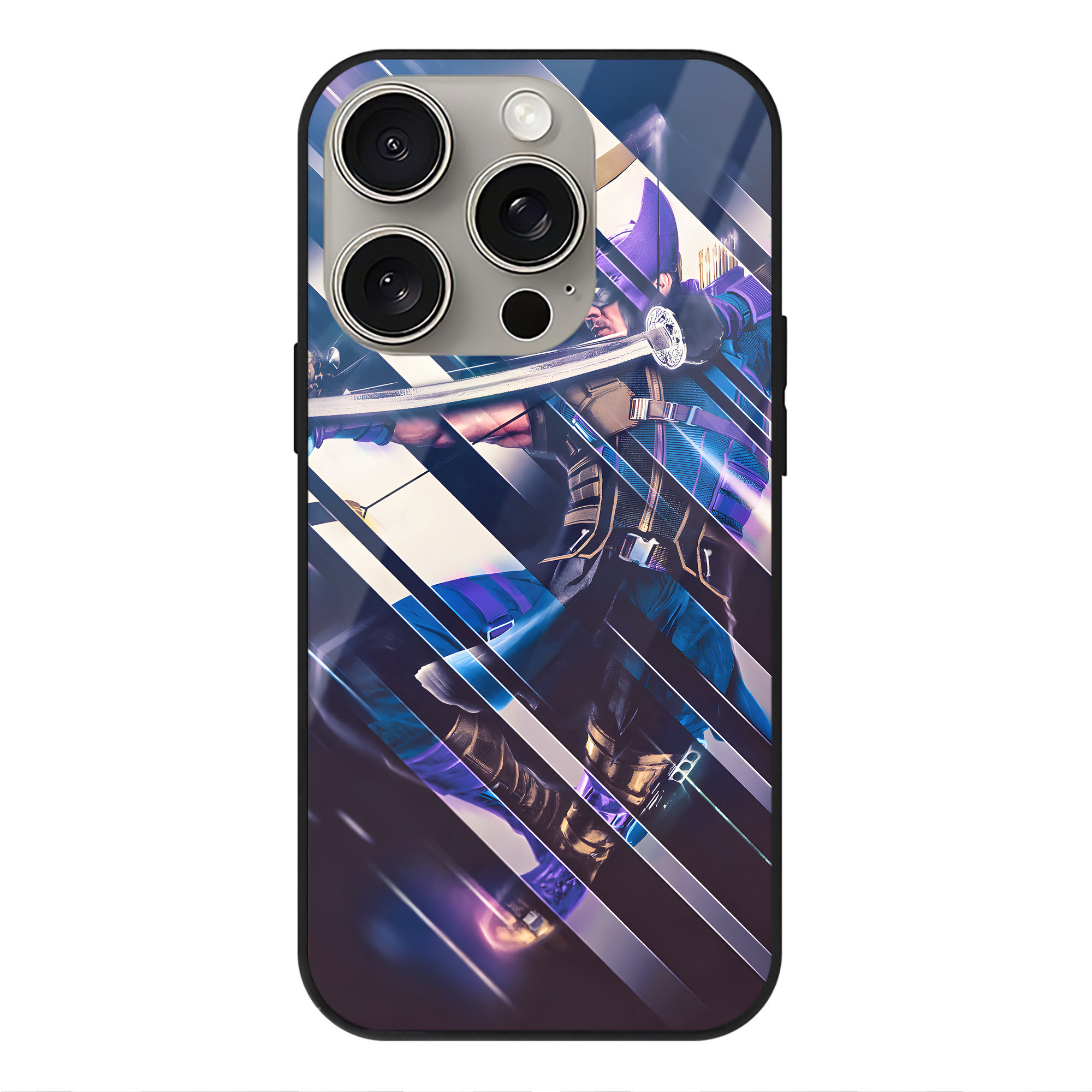 （画像用） アベンジャーズ The Avengers 【iPhone15Pro対応】スマホケース 耐衝撃＆黄変防止 背面ガラス
