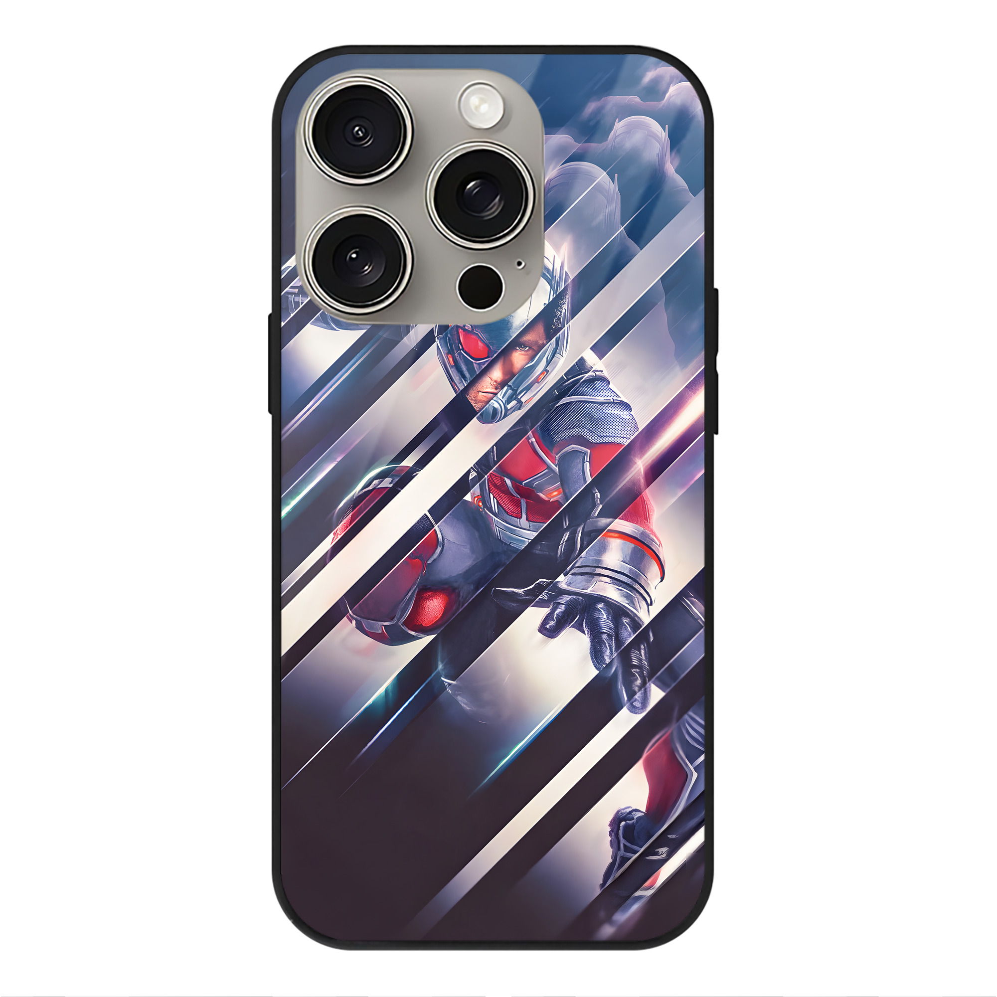 （画像用） アベンジャーズ The Avengers 【iPhone15Pro対応】スマホケース 耐衝撃＆黄変防止 背面ガラス