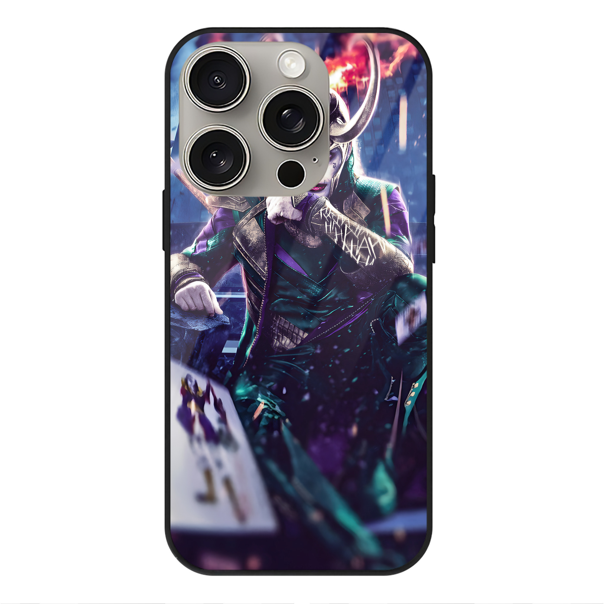 （画像用） アベンジャーズ The Avengers 【iPhone15Pro対応】スマホケース 耐衝撃＆黄変防止 背面ガラス