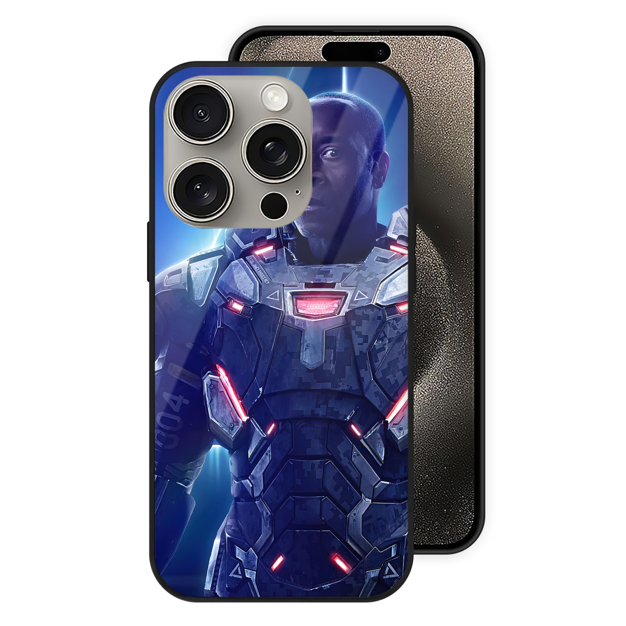（画像用） アベンジャーズ The Avengers 【iPhone15Pro対応】スマホケース 耐衝撃＆黄変防止 背面ガラス