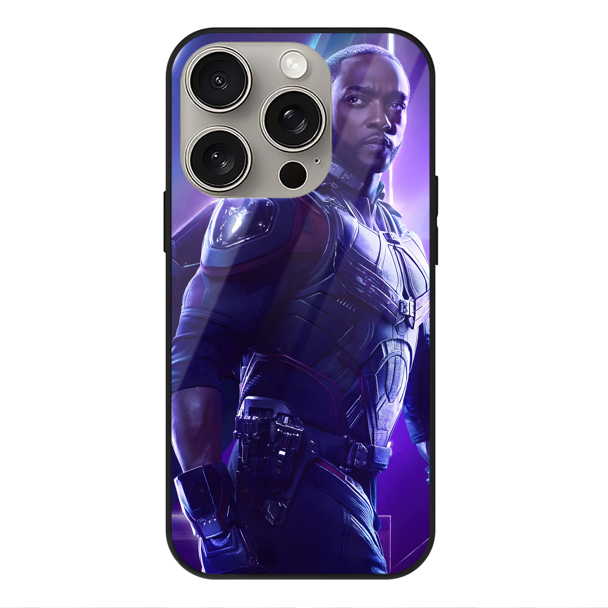 （画像用） アベンジャーズ The Avengers 【iPhone15Pro対応】スマホケース 耐衝撃＆黄変防止 背面ガラス
