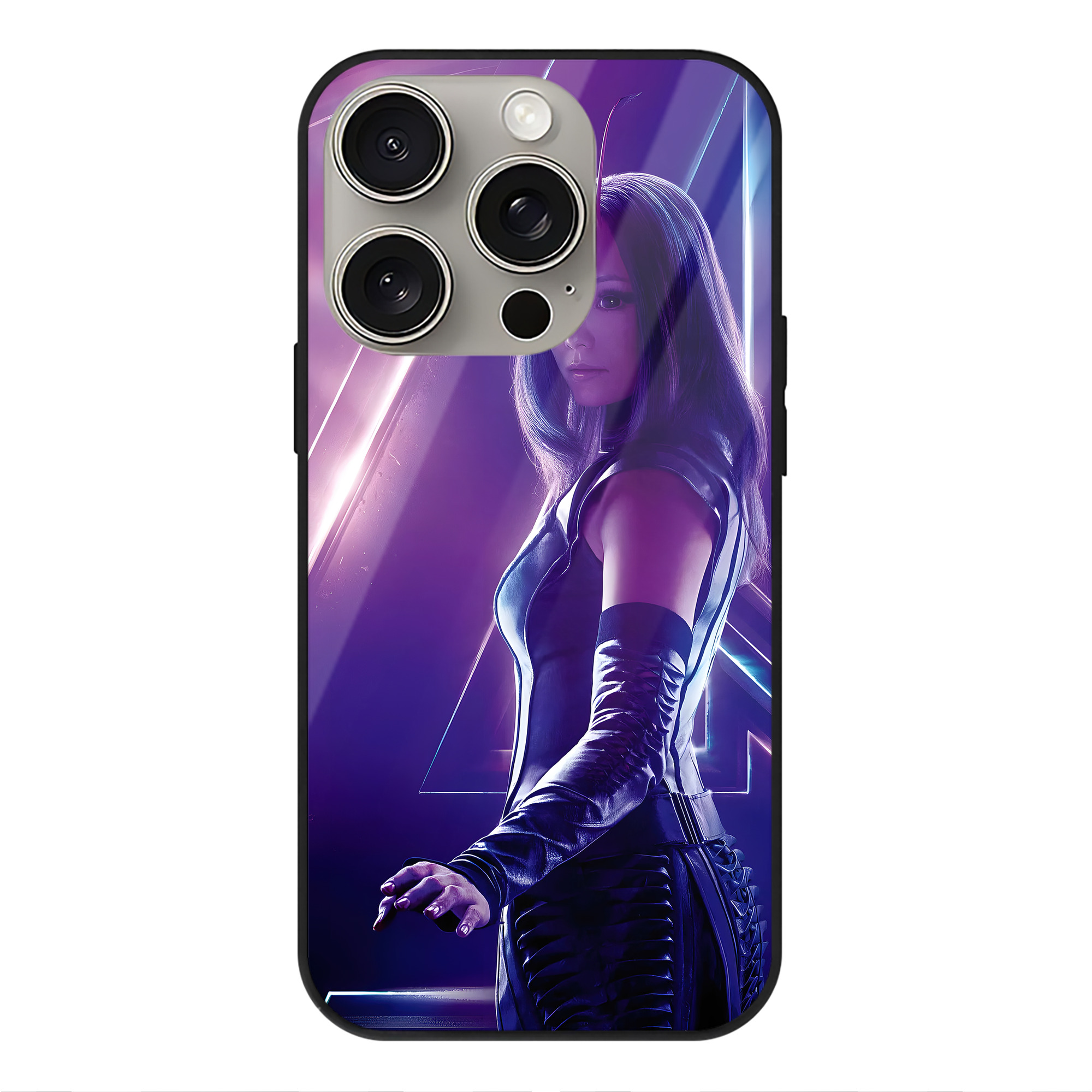 （画像用） アベンジャーズ The Avengers 【iPhone15Pro対応】スマホケース 耐衝撃＆黄変防止 背面ガラス