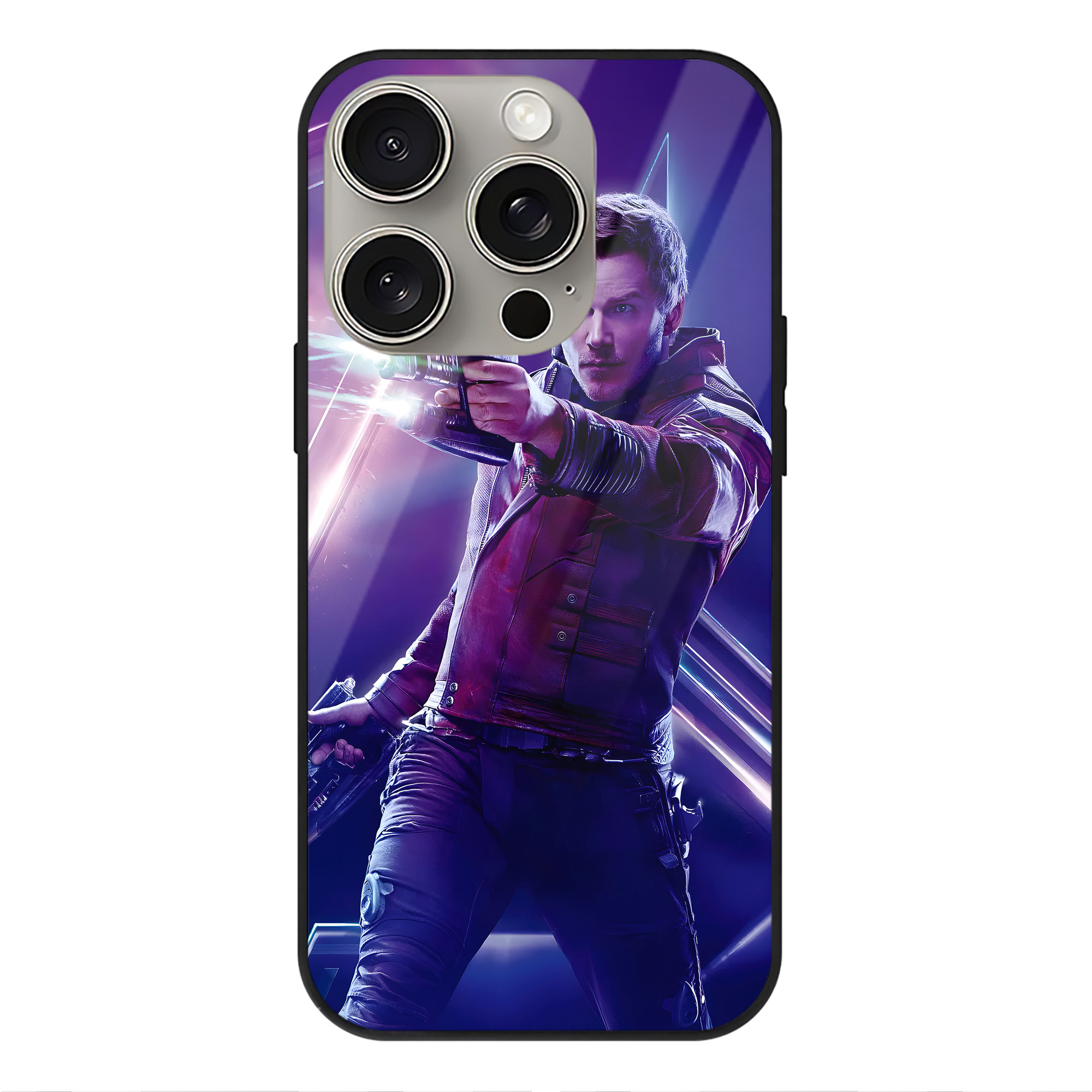 （画像用） アベンジャーズ The Avengers 【iPhone15Pro対応】スマホケース 耐衝撃＆黄変防止 背面ガラス