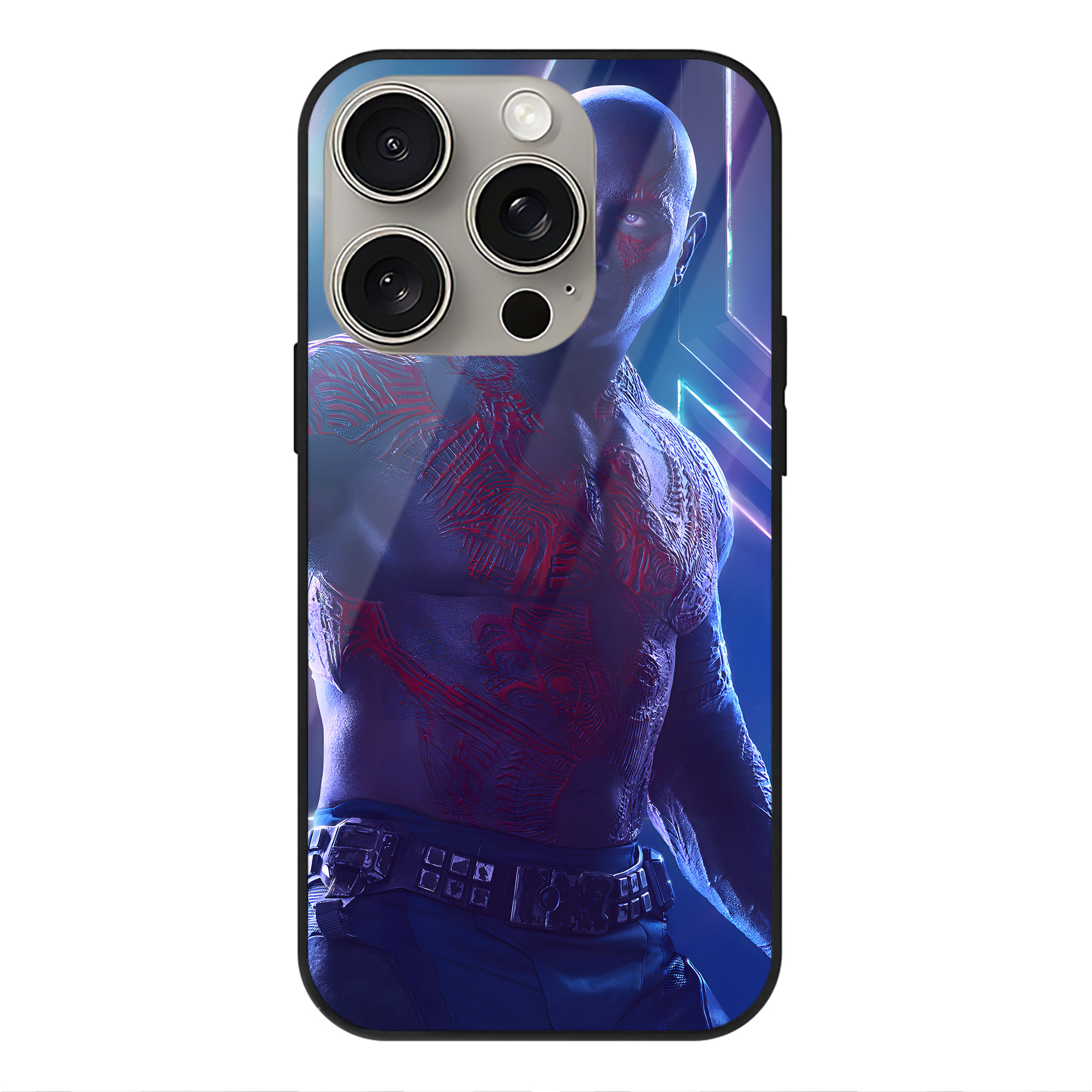 （画像用） アベンジャーズ The Avengers 【iPhone15Pro対応】スマホケース 耐衝撃＆黄変防止 背面ガラス