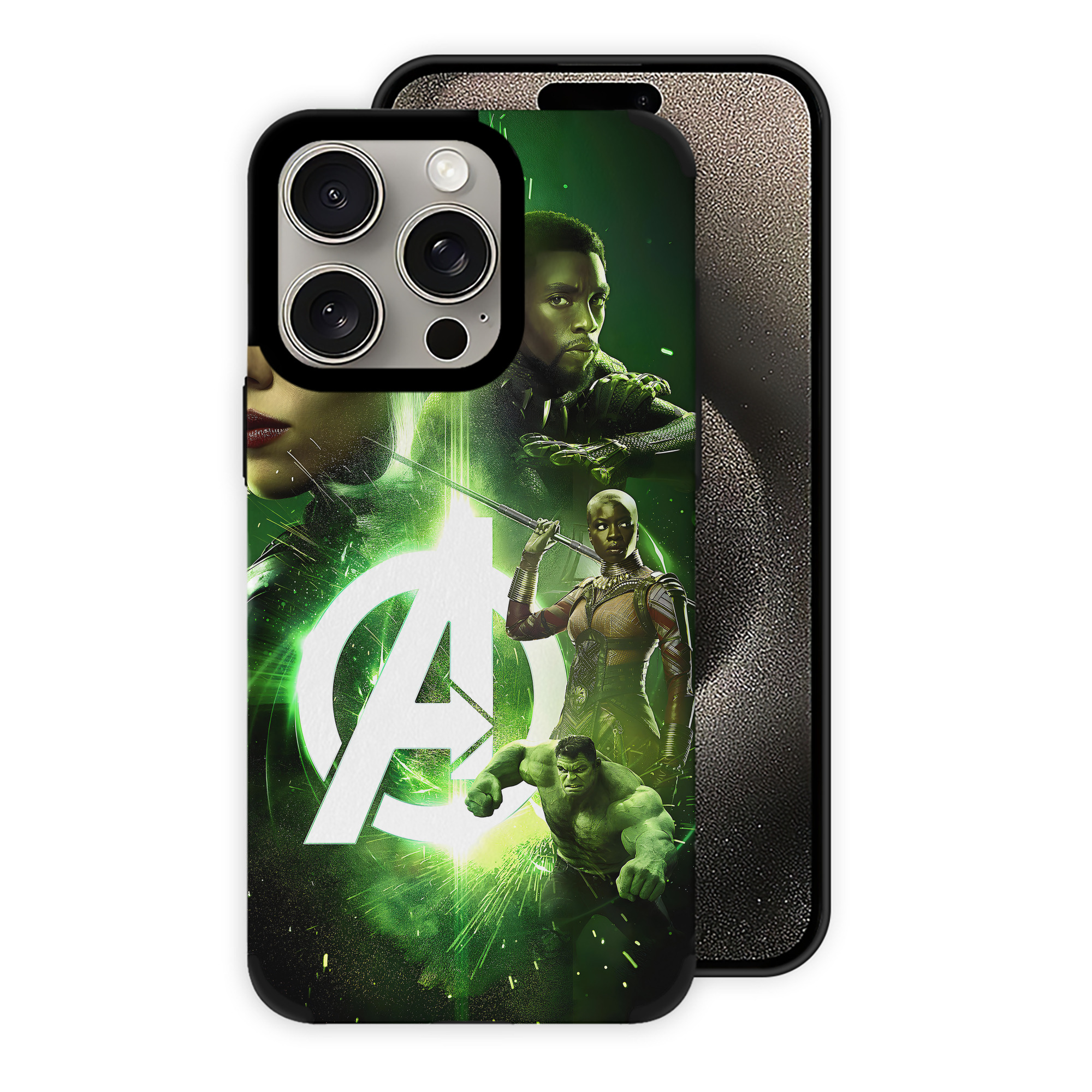 （画像用） アベンジャーズ The Avengers 【iPhone15ProMax対応】 PUレザー スマホケース 耐衝撃＆黄変防止