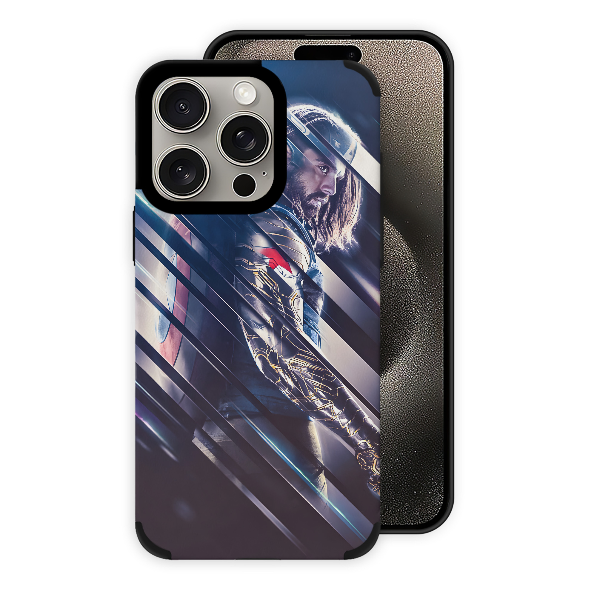 （画像用） アベンジャーズ The Avengers 【iPhone15ProMax対応】 PUレザー スマホケース 耐衝撃＆黄変防止