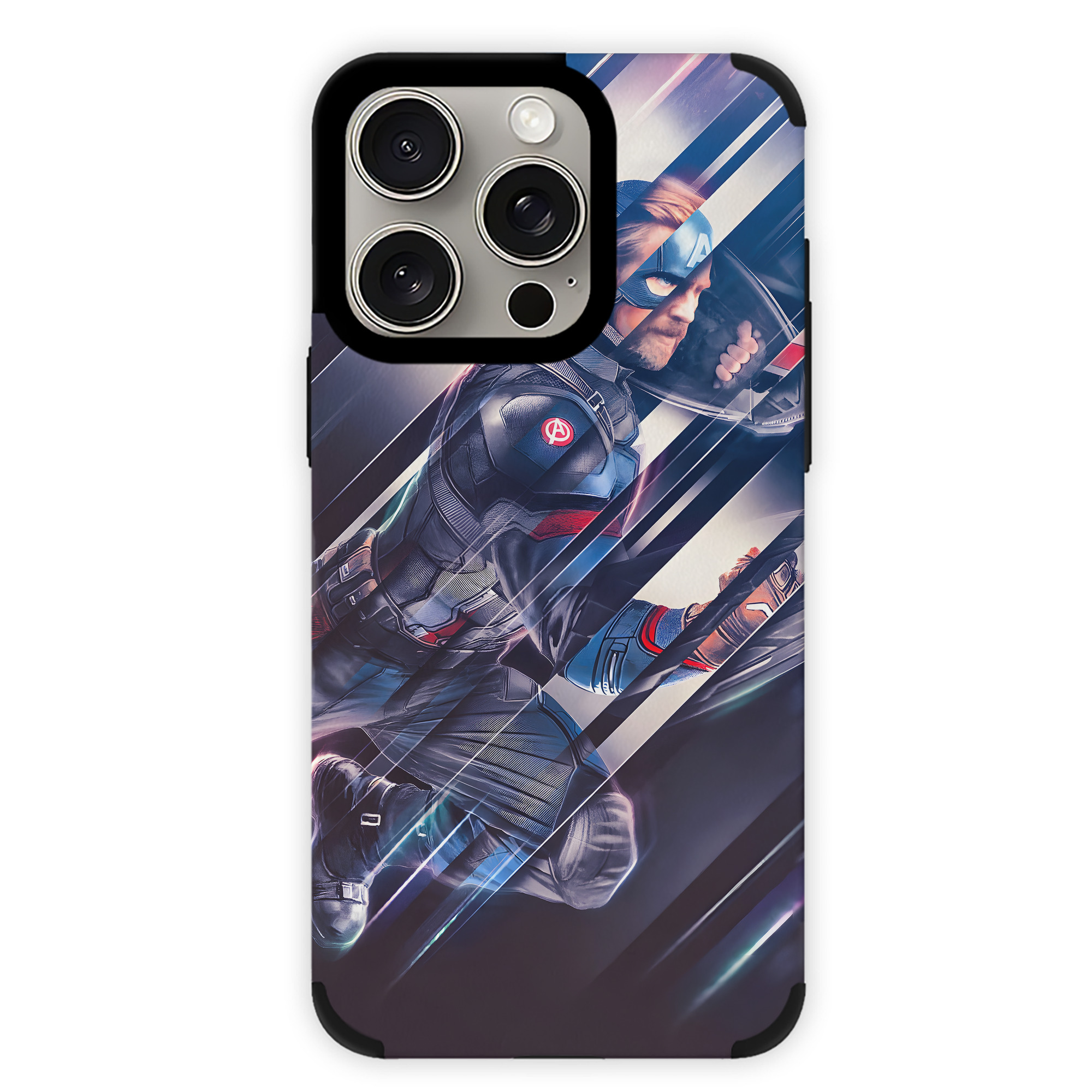 （画像用） アベンジャーズ The Avengers 【iPhone15ProMax対応】 PUレザー スマホケース 耐衝撃＆黄変防止