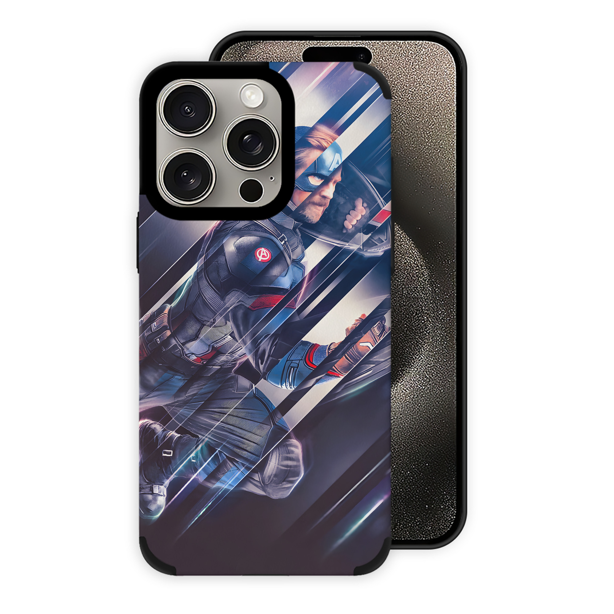 （画像用） アベンジャーズ The Avengers 【iPhone15ProMax対応】 PUレザー スマホケース 耐衝撃＆黄変防止
