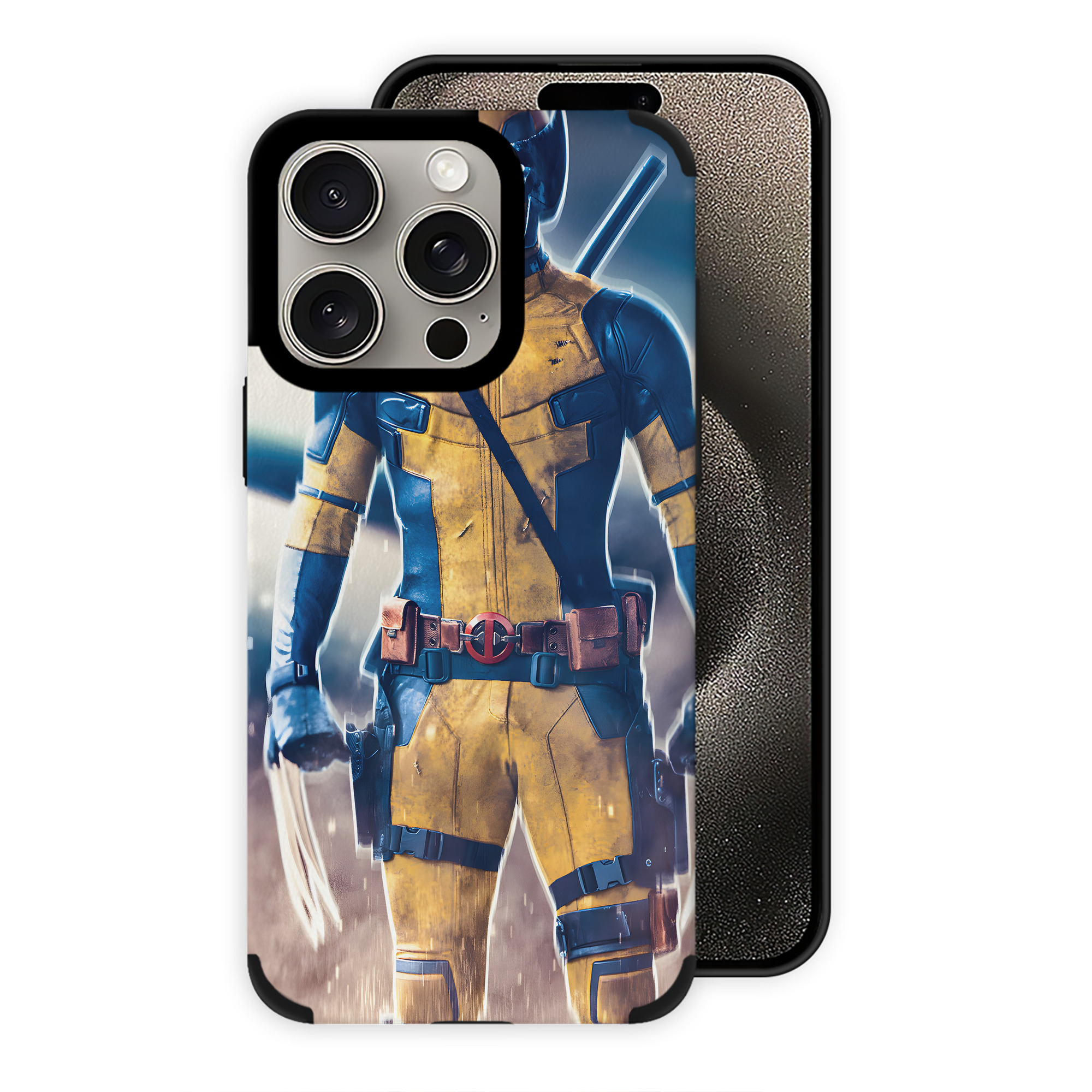 （画像用） アベンジャーズ The Avengers 【iPhone15ProMax対応】 PUレザー スマホケース 耐衝撃＆黄変防止