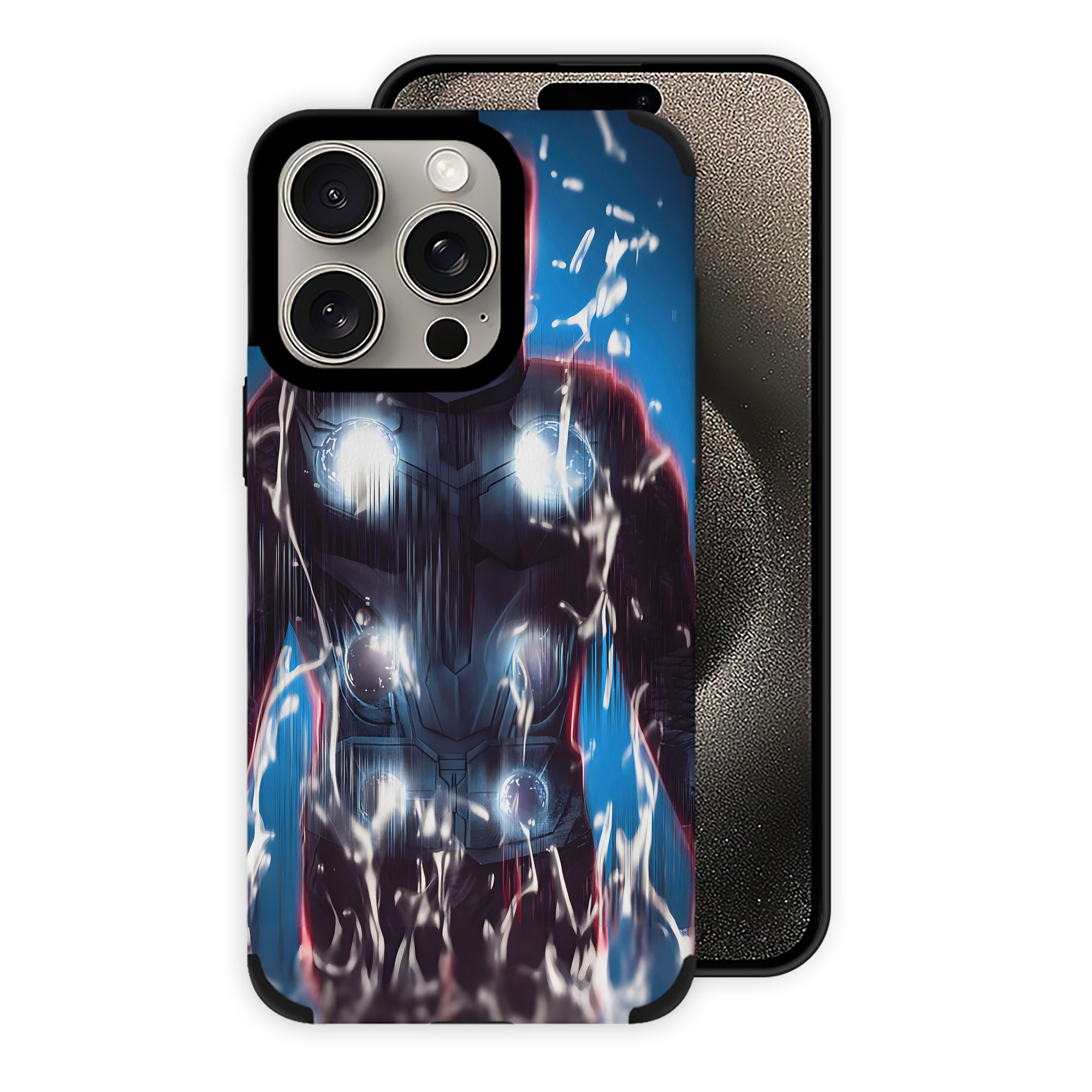 （画像用） アベンジャーズ The Avengers 【iPhone15ProMax対応】 PUレザー スマホケース 耐衝撃＆黄変防止