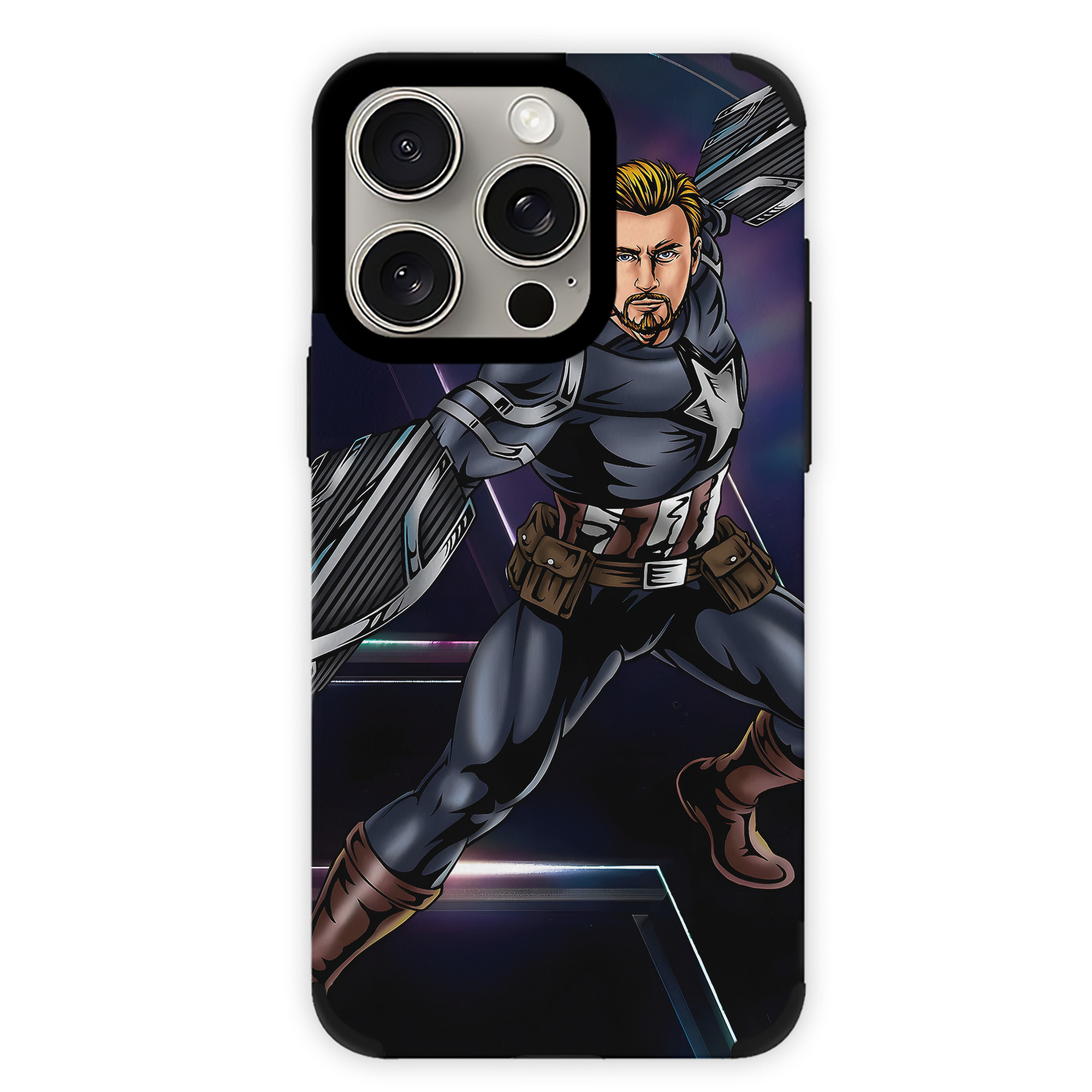 （画像用） アベンジャーズ The Avengers 【iPhone15ProMax対応】 PUレザー スマホケース 耐衝撃＆黄変防止