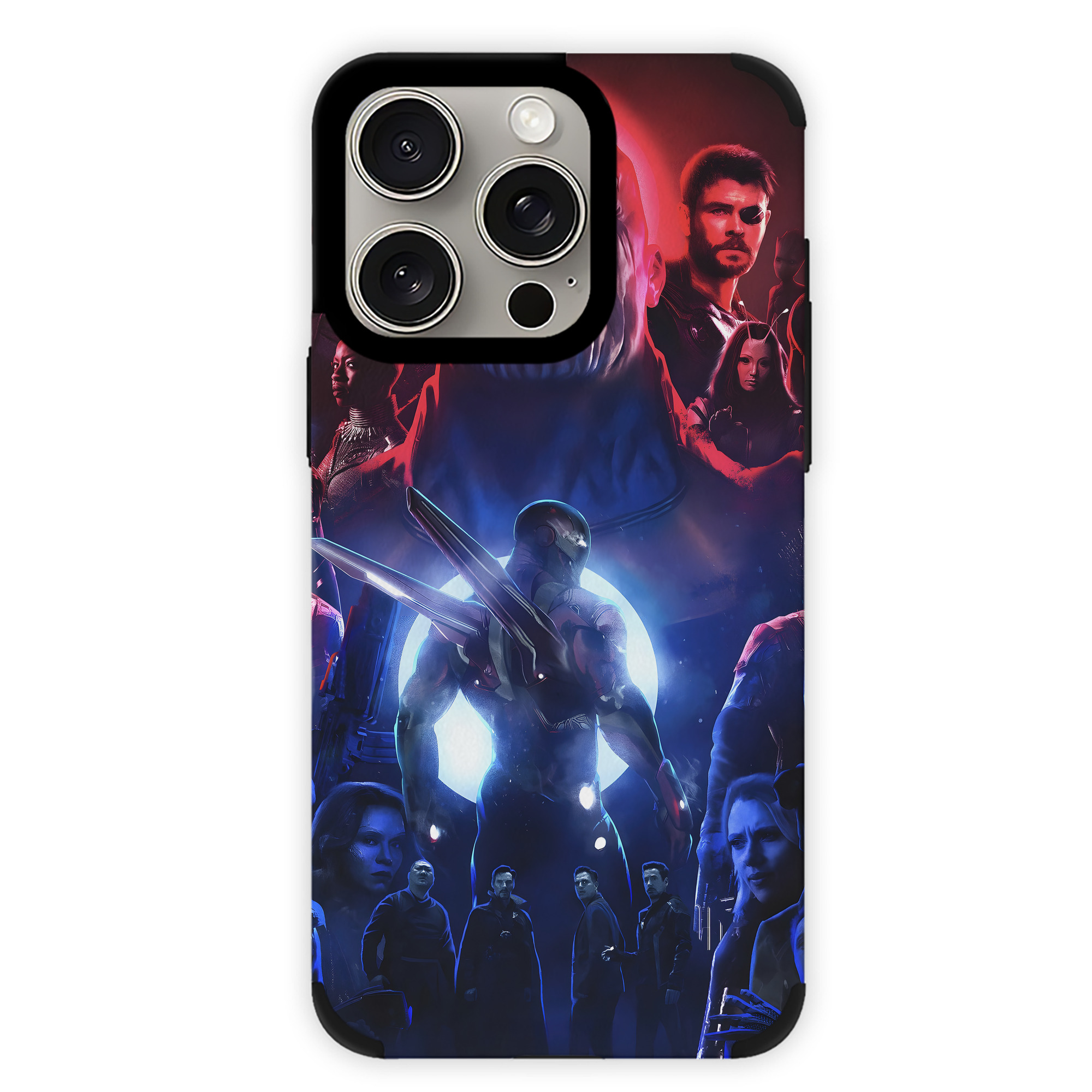 （画像用） アベンジャーズ The Avengers 【iPhone15ProMax対応】 PUレザー スマホケース 耐衝撃＆黄変防止