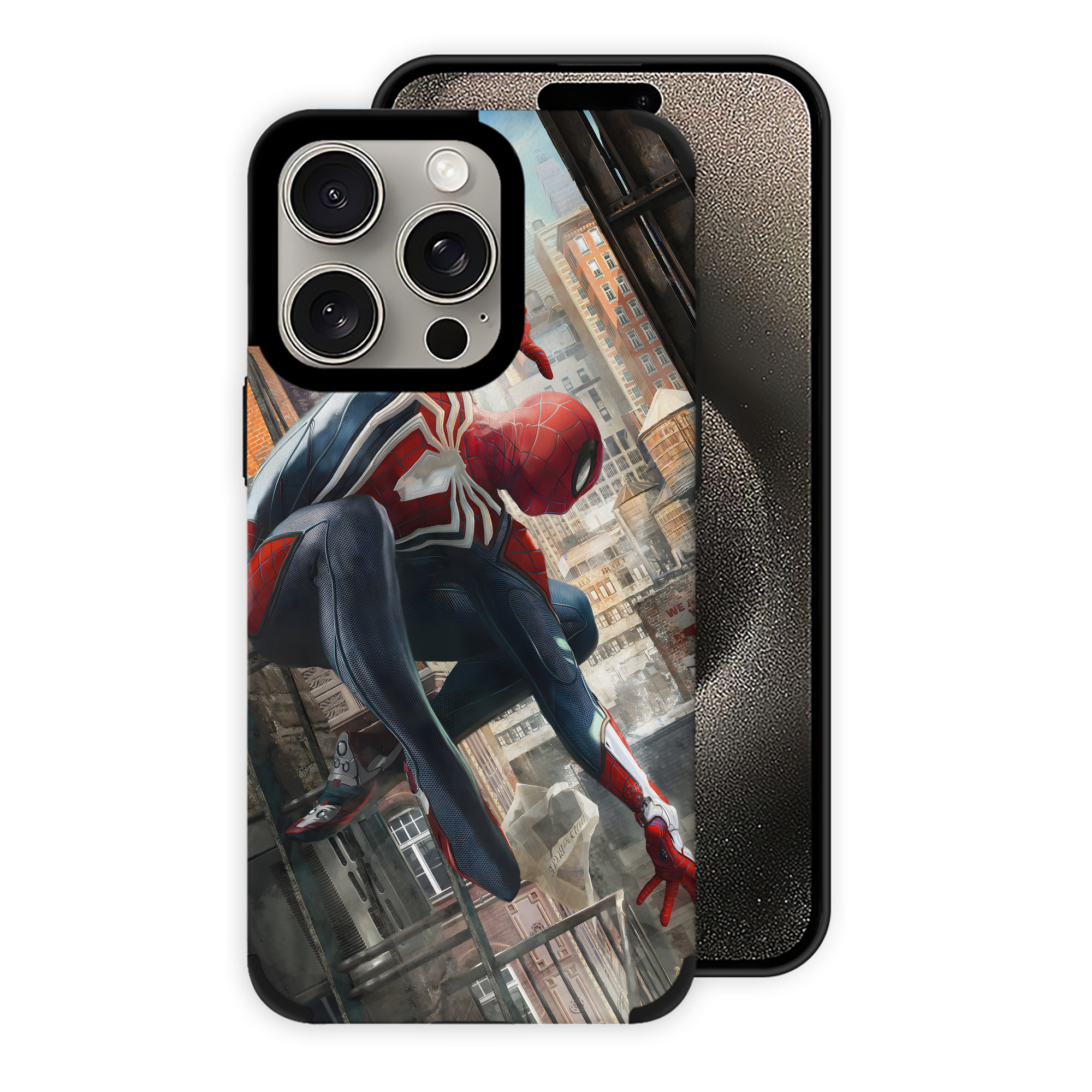 （画像用） アベンジャーズ The Avengers 【iPhone15ProMax対応】 PUレザー スマホケース 耐衝撃＆黄変防止
