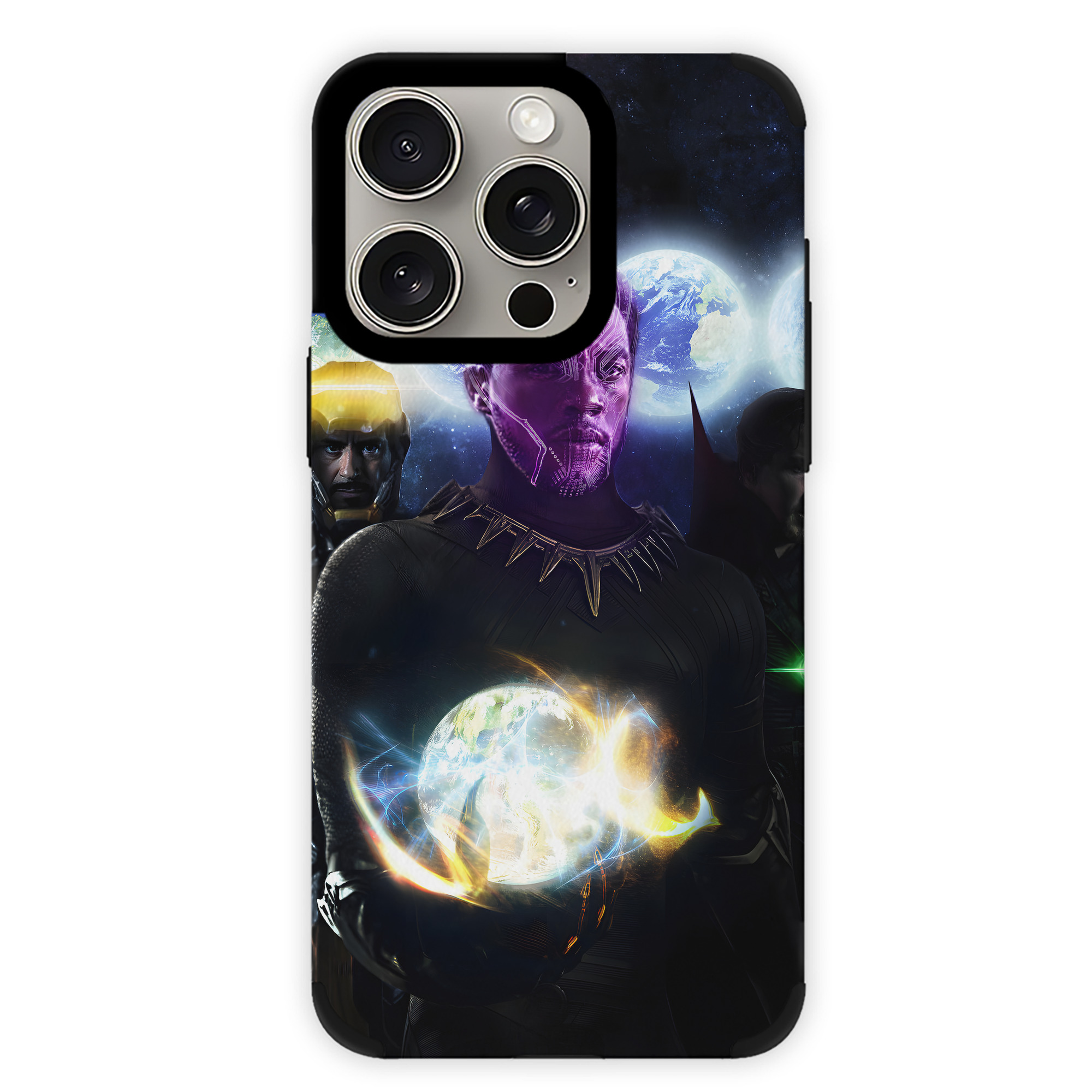（画像用） アベンジャーズ The Avengers 【iPhone15ProMax対応】 PUレザー スマホケース 耐衝撃＆黄変防止