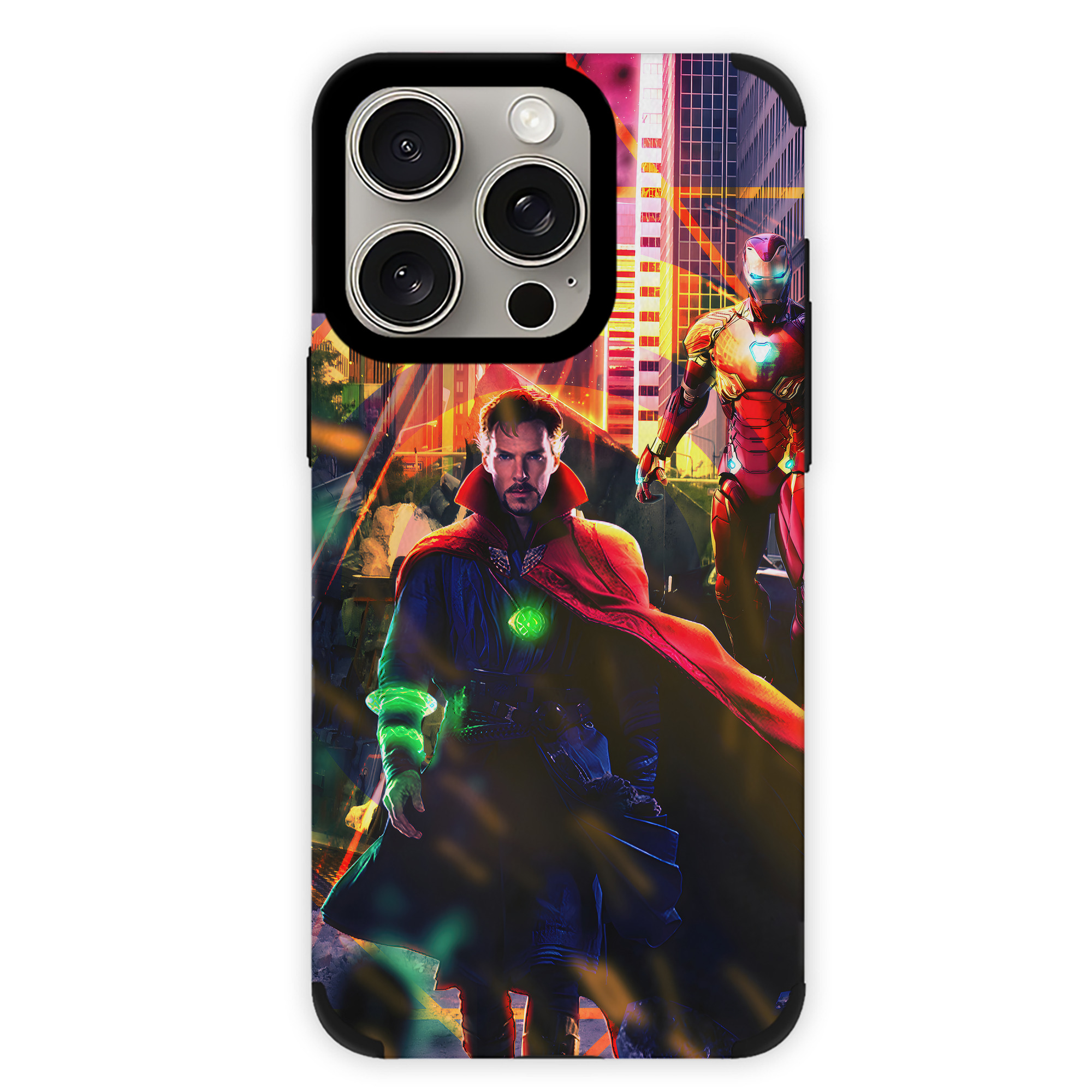 （画像用） アベンジャーズ The Avengers 【iPhone15ProMax対応】 PUレザー スマホケース 耐衝撃＆黄変防止