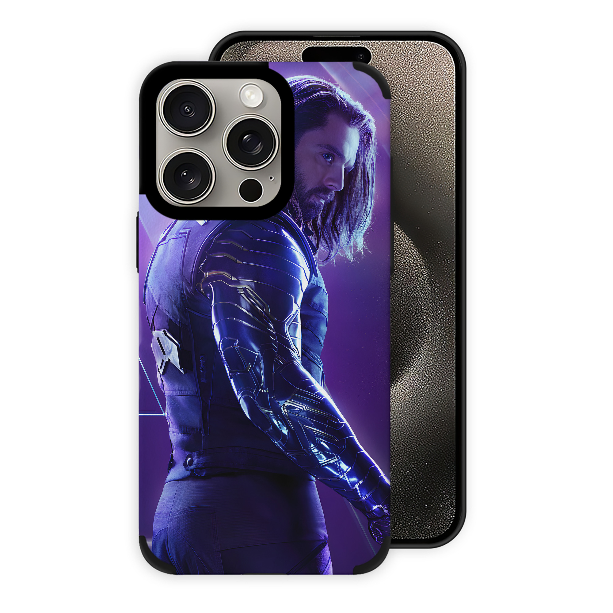 （画像用） アベンジャーズ The Avengers 【iPhone15ProMax対応】 PUレザー スマホケース 耐衝撃＆黄変防止