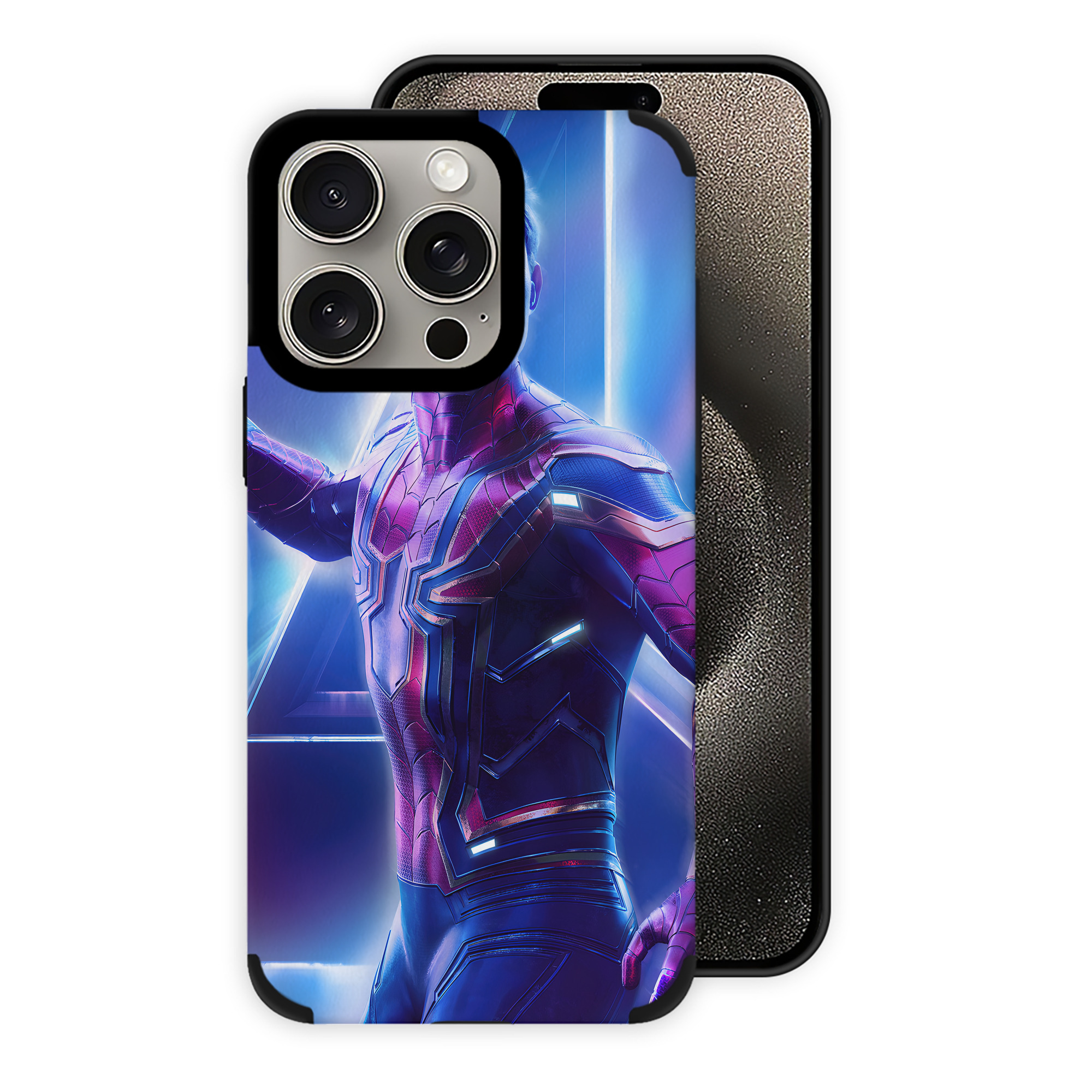 （画像用） アベンジャーズ The Avengers 【iPhone15ProMax対応】 PUレザー スマホケース 耐衝撃＆黄変防止