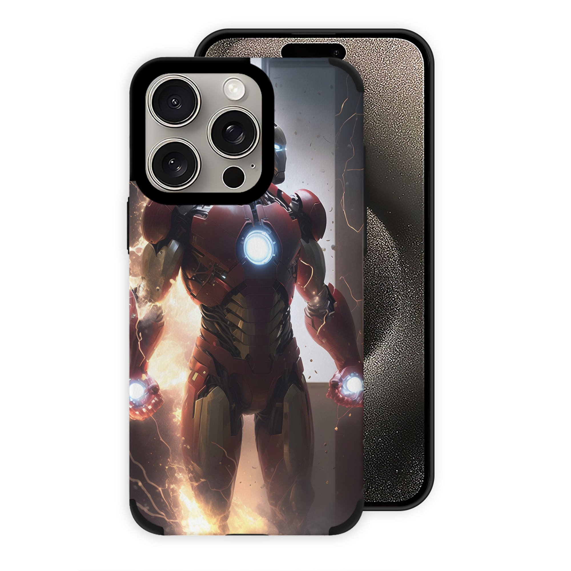 （画像用） アベンジャーズ The Avengers 【iPhone15ProMax対応】 PUレザー スマホケース 耐衝撃＆黄変防止