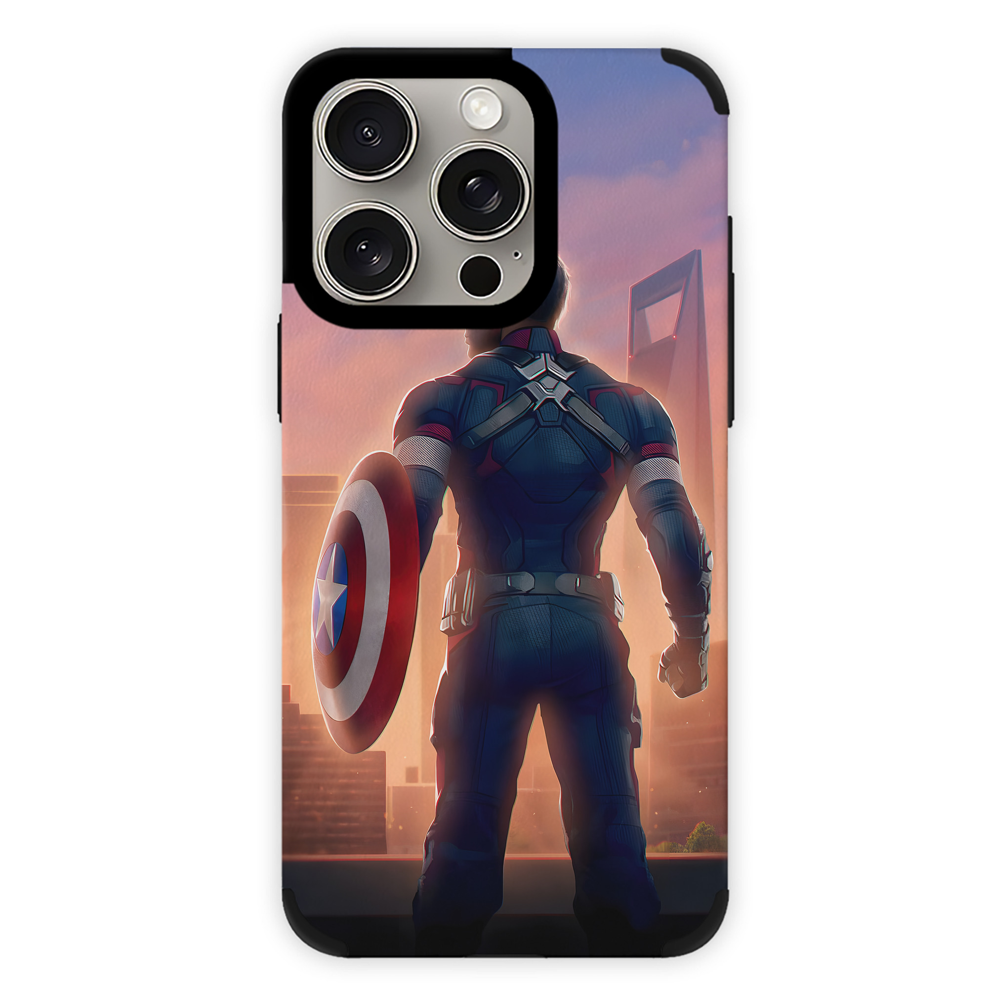 （画像用） アベンジャーズ The Avengers 【iPhone15ProMax対応】 PUレザー スマホケース 耐衝撃＆黄変防止