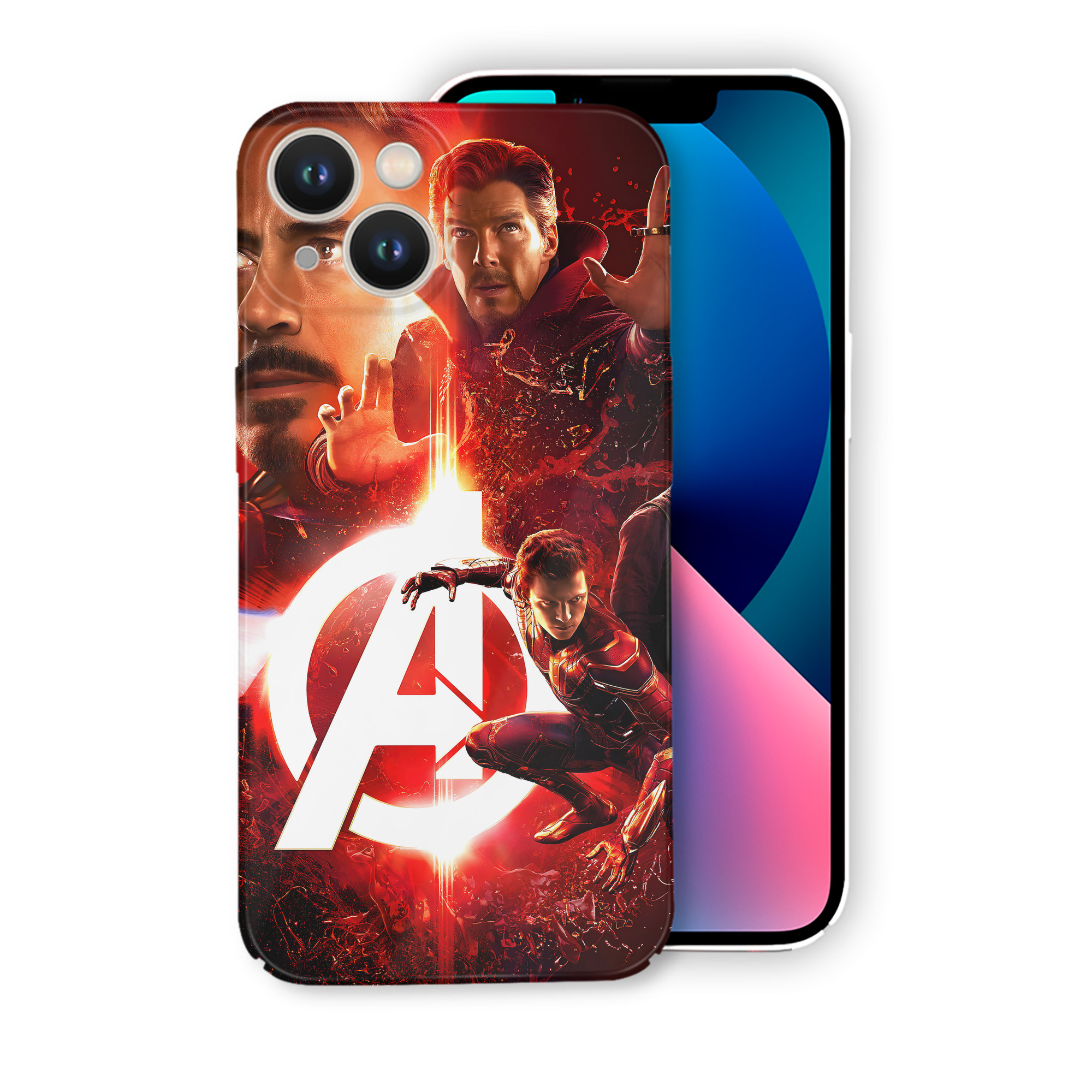 （画像用） アベンジャーズ The Avengers 【iPhone 14シリーズ対応】ハードケース