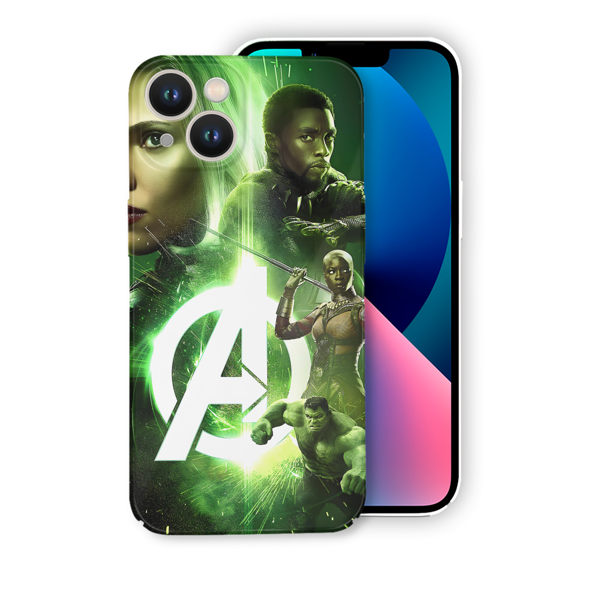 （画像用） アベンジャーズ The Avengers 【iPhone 14シリーズ対応】ハードケース