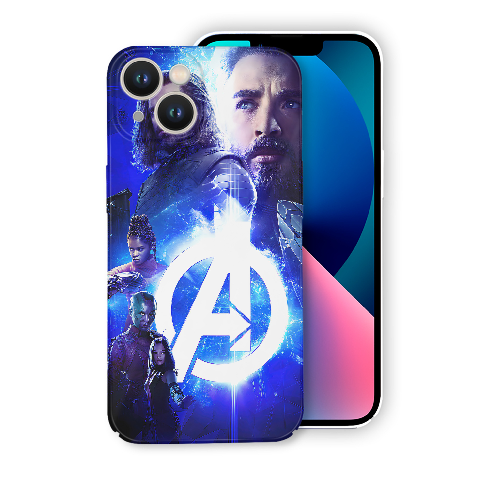 （画像用） アベンジャーズ The Avengers 【iPhone 14シリーズ対応】ハードケース