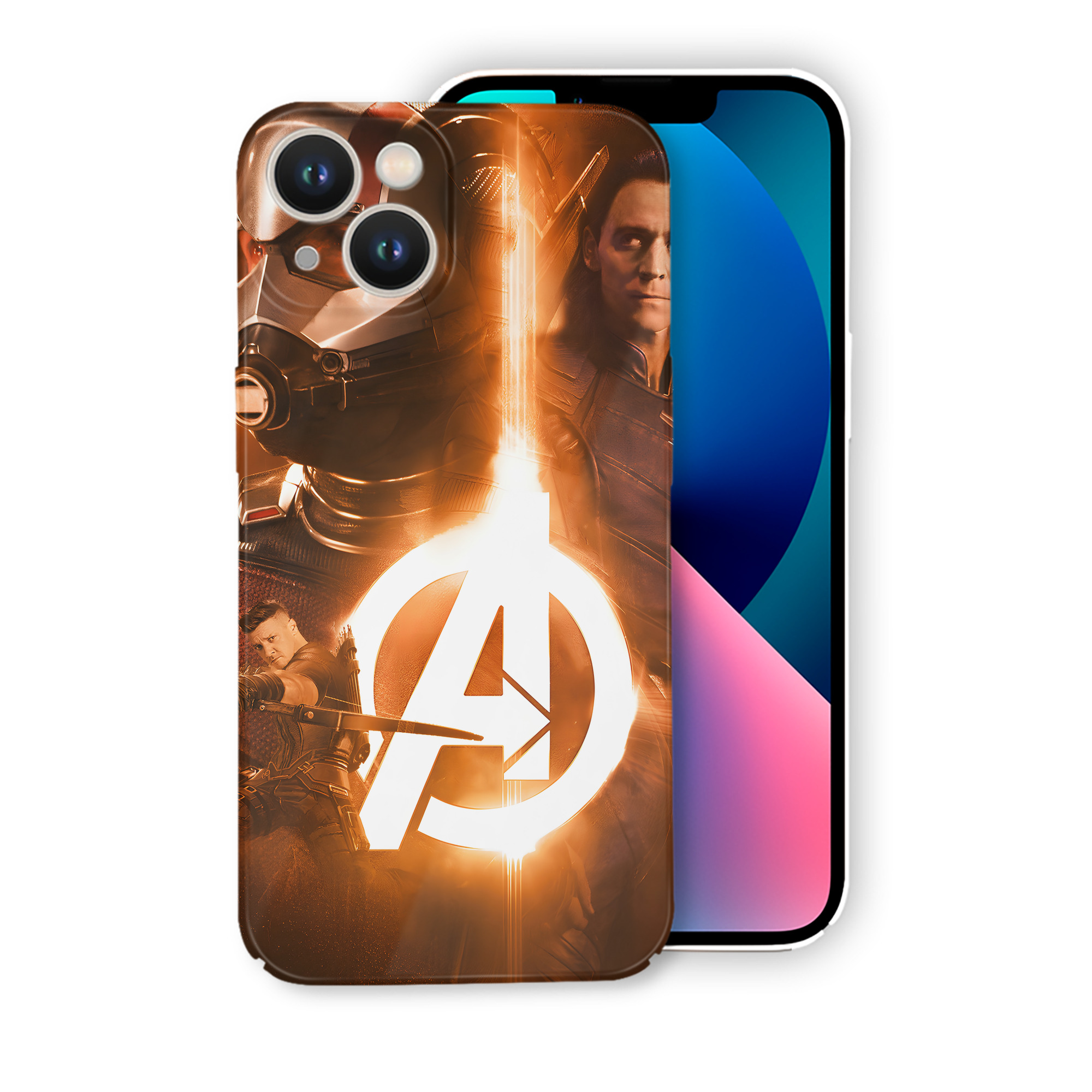 （画像用） アベンジャーズ The Avengers 【iPhone 14シリーズ対応】ハードケース