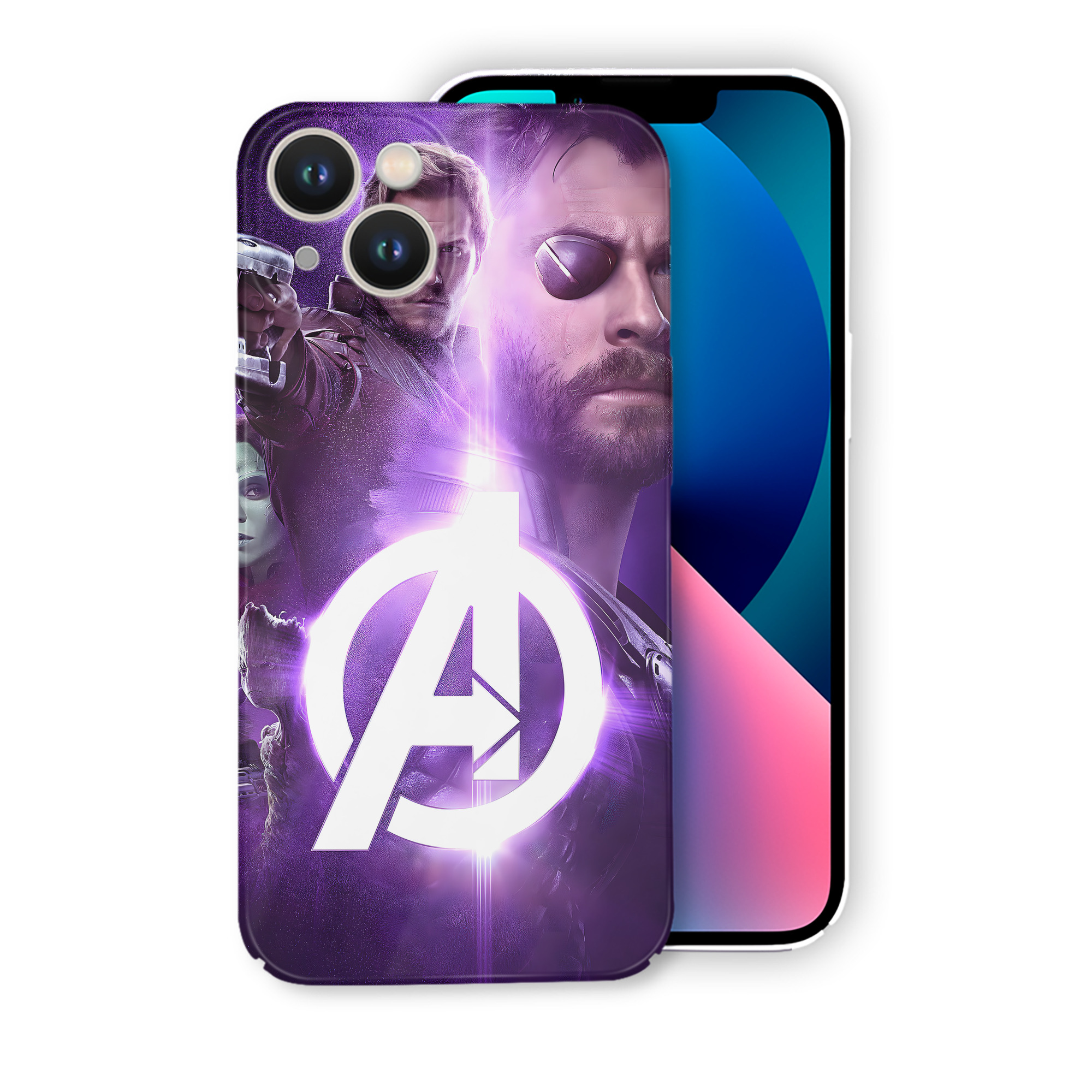 （画像用） アベンジャーズ The Avengers 【iPhone 14シリーズ対応】ハードケース