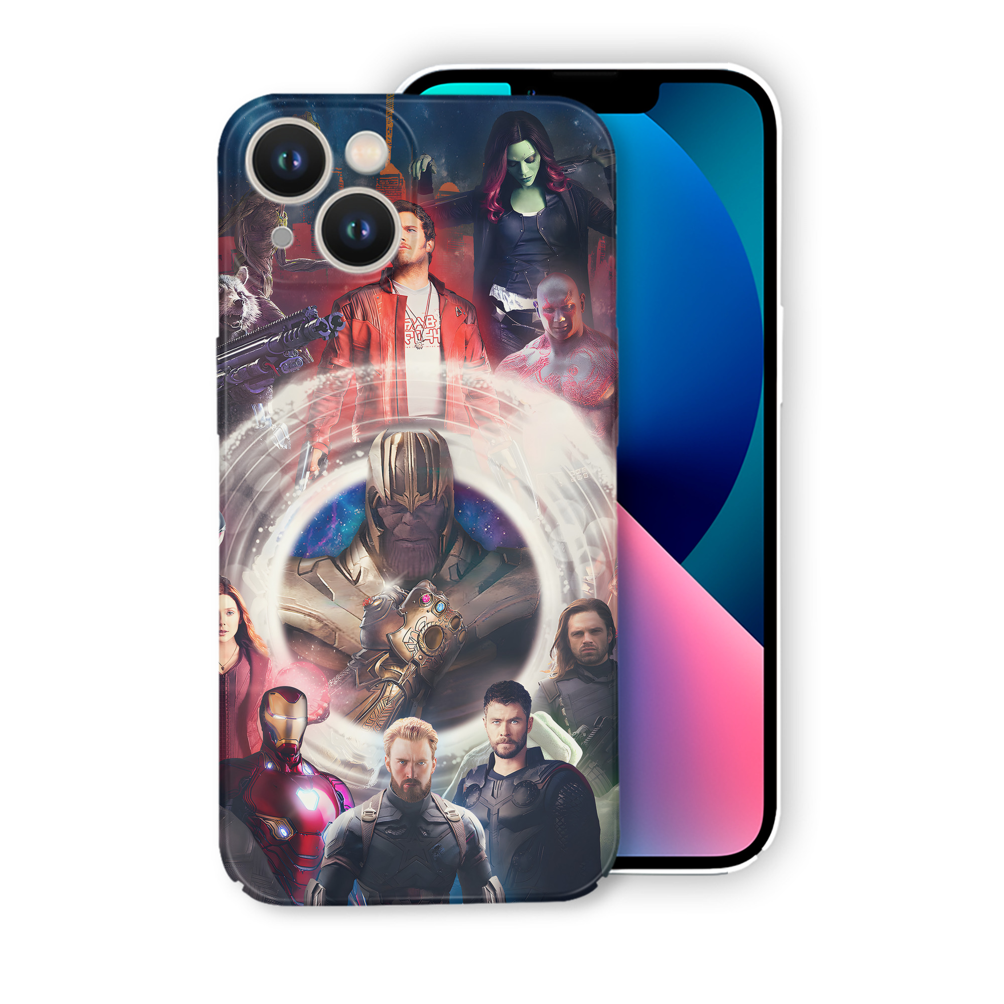 （画像用） アベンジャーズ The Avengers 【iPhone 14シリーズ対応】ハードケース