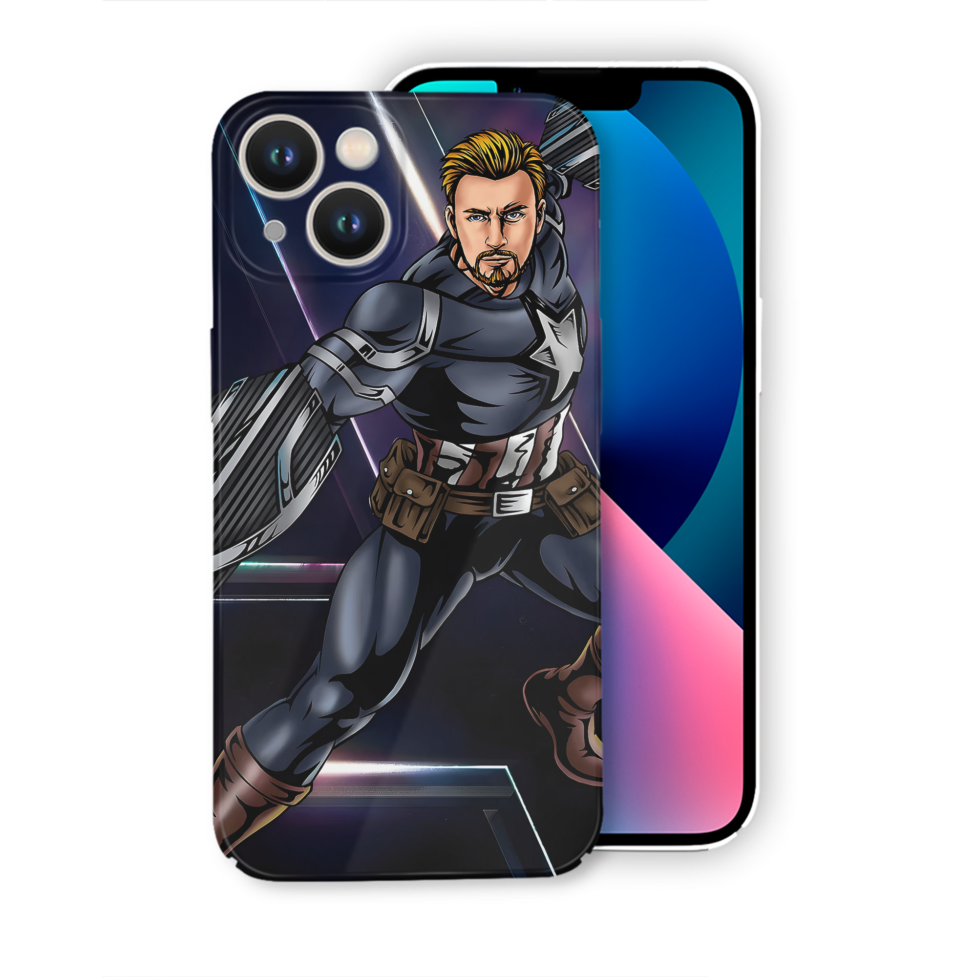 （画像用） アベンジャーズ The Avengers 【iPhone 14シリーズ対応】ハードケース