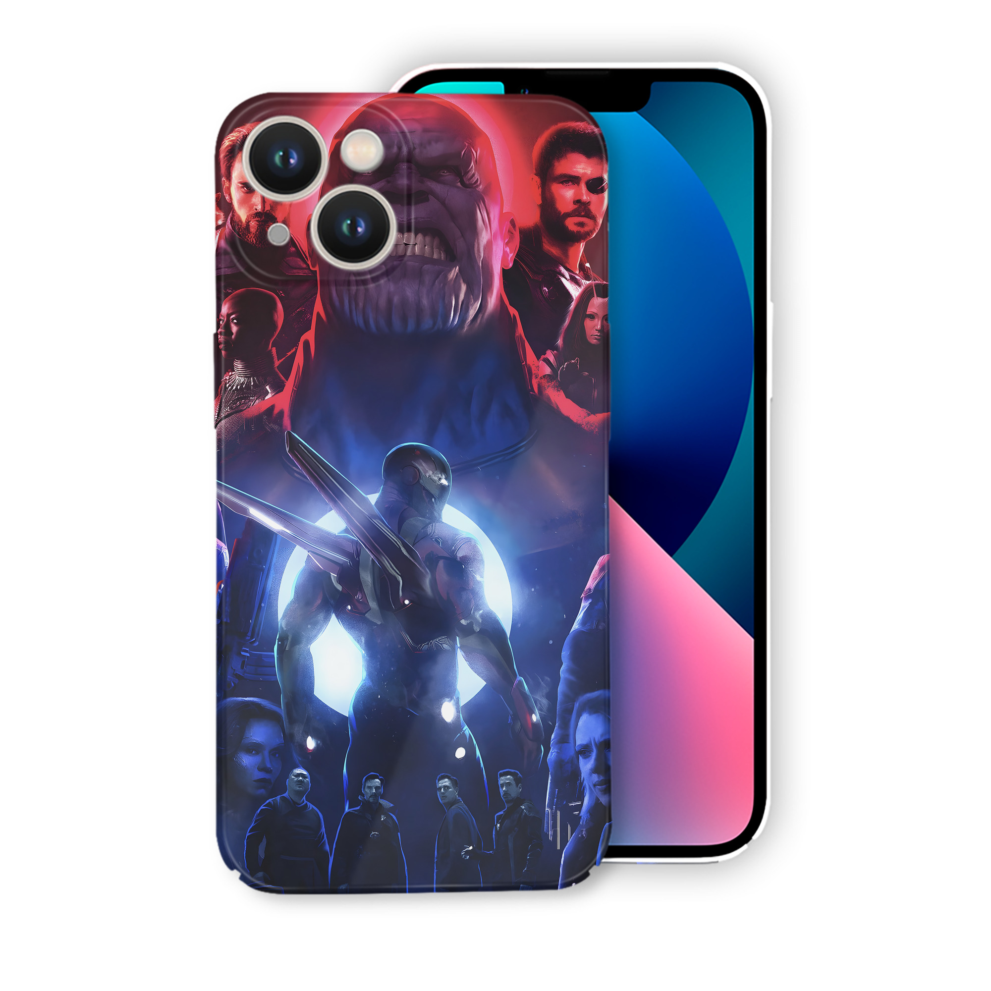 （画像用） アベンジャーズ The Avengers 【iPhone 14シリーズ対応】ハードケース
