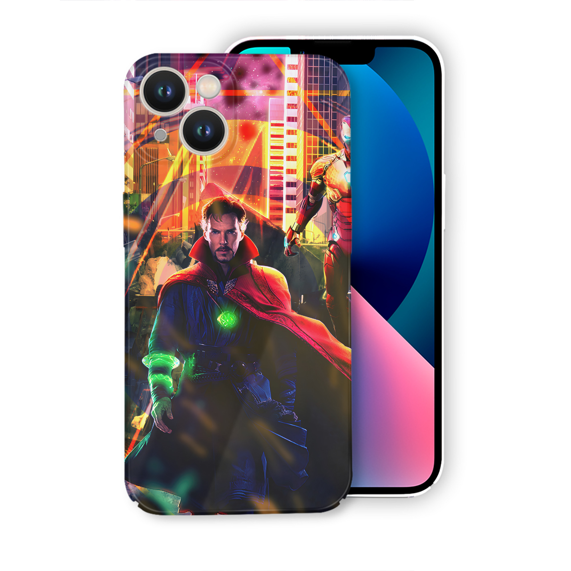 （画像用） アベンジャーズ The Avengers 【iPhone 14シリーズ対応】ハードケース