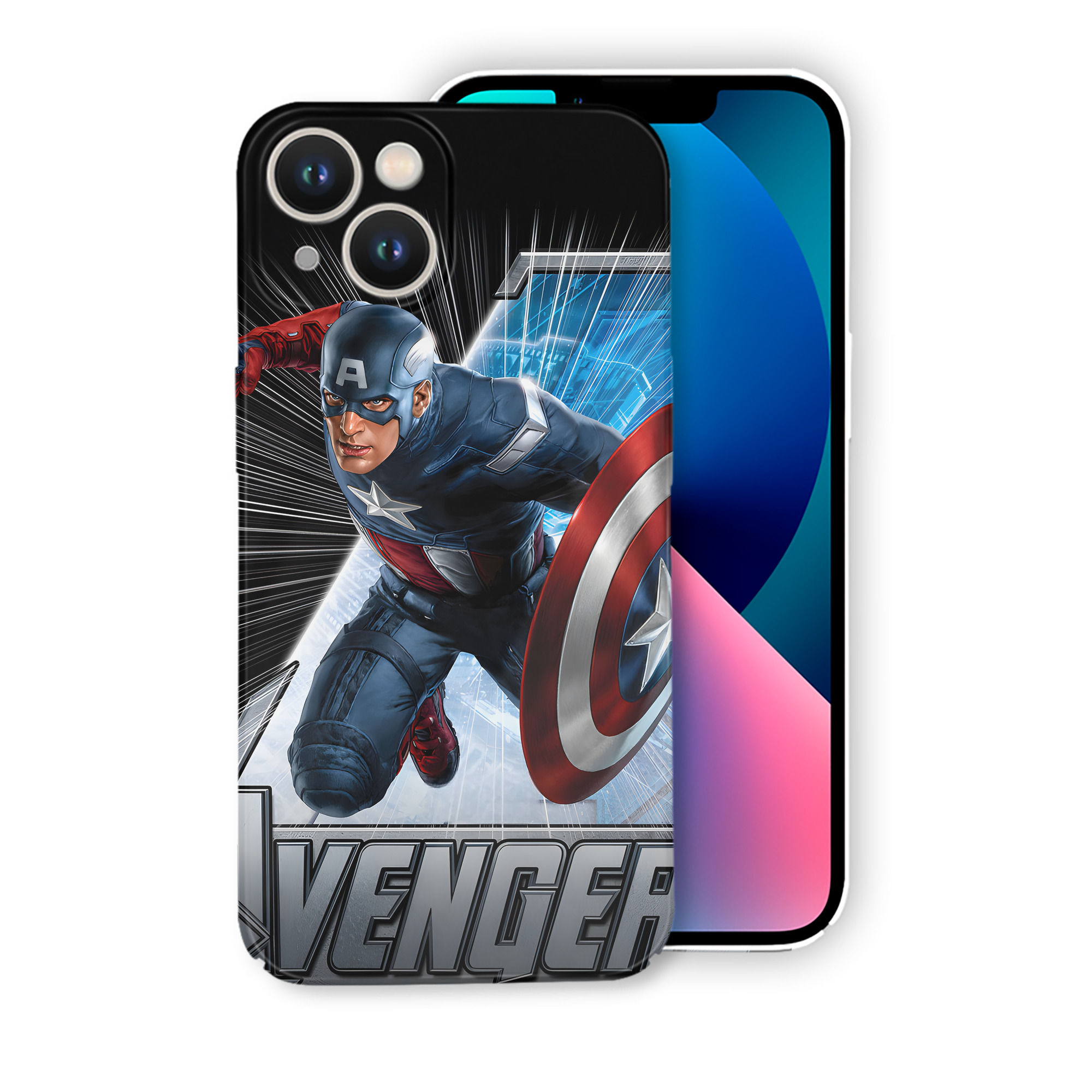 （画像用） アベンジャーズ The Avengers 【iPhone 14シリーズ対応】ハードケース
