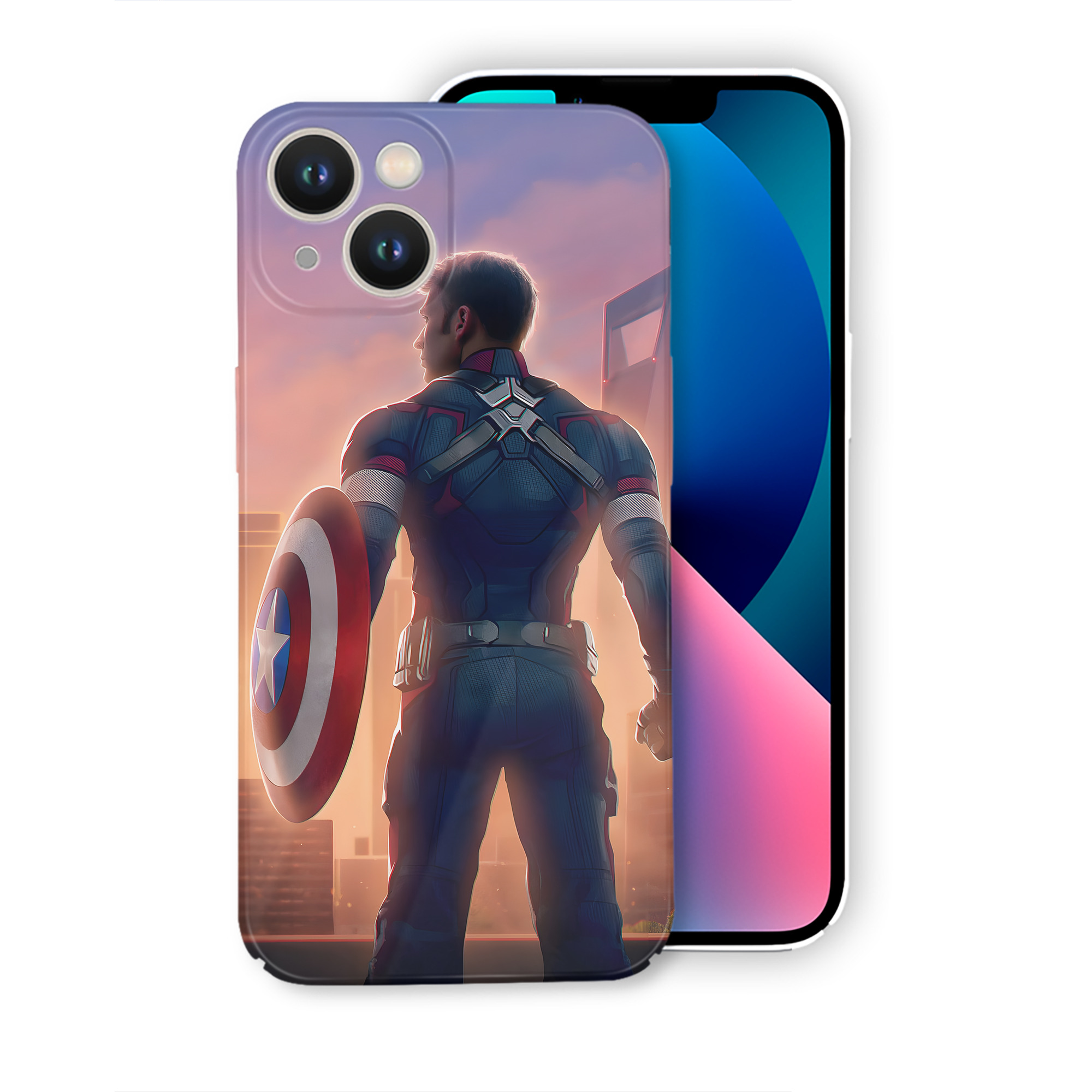 （画像用） アベンジャーズ The Avengers 【iPhone 14シリーズ対応】ハードケース