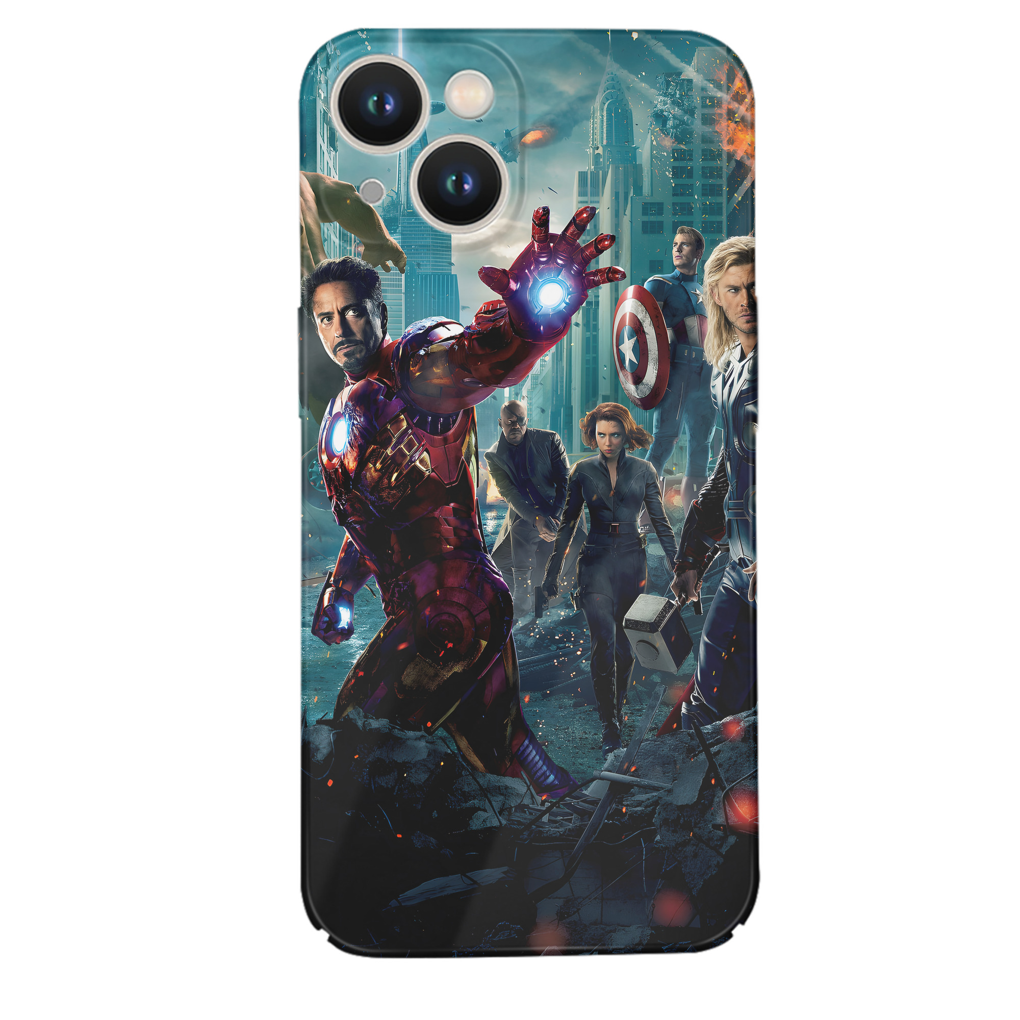 （画像用） アベンジャーズ The Avengers 【iPhone 14シリーズ対応】ハードケース