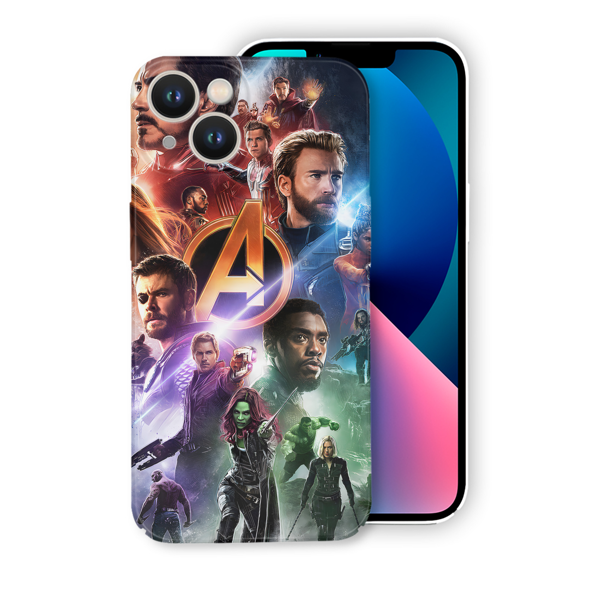 （画像用） アベンジャーズ The Avengers 【iPhone 14シリーズ対応】ハードケース