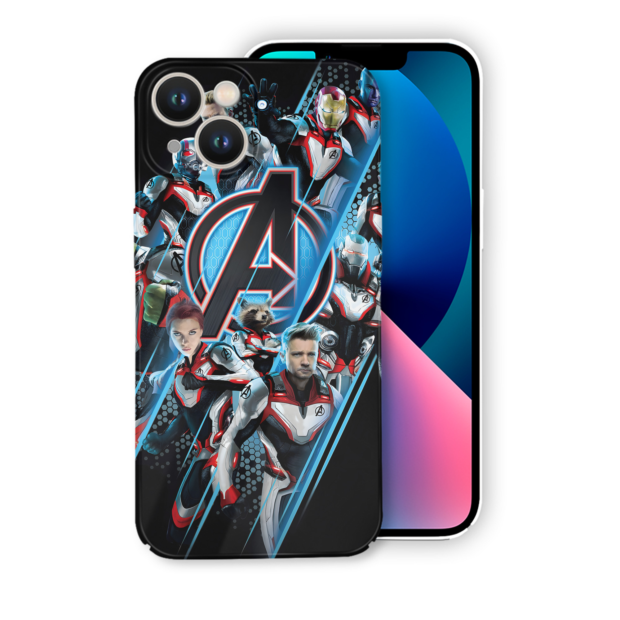 （画像用） アベンジャーズ The Avengers 【iPhone 14シリーズ対応】ハードケース