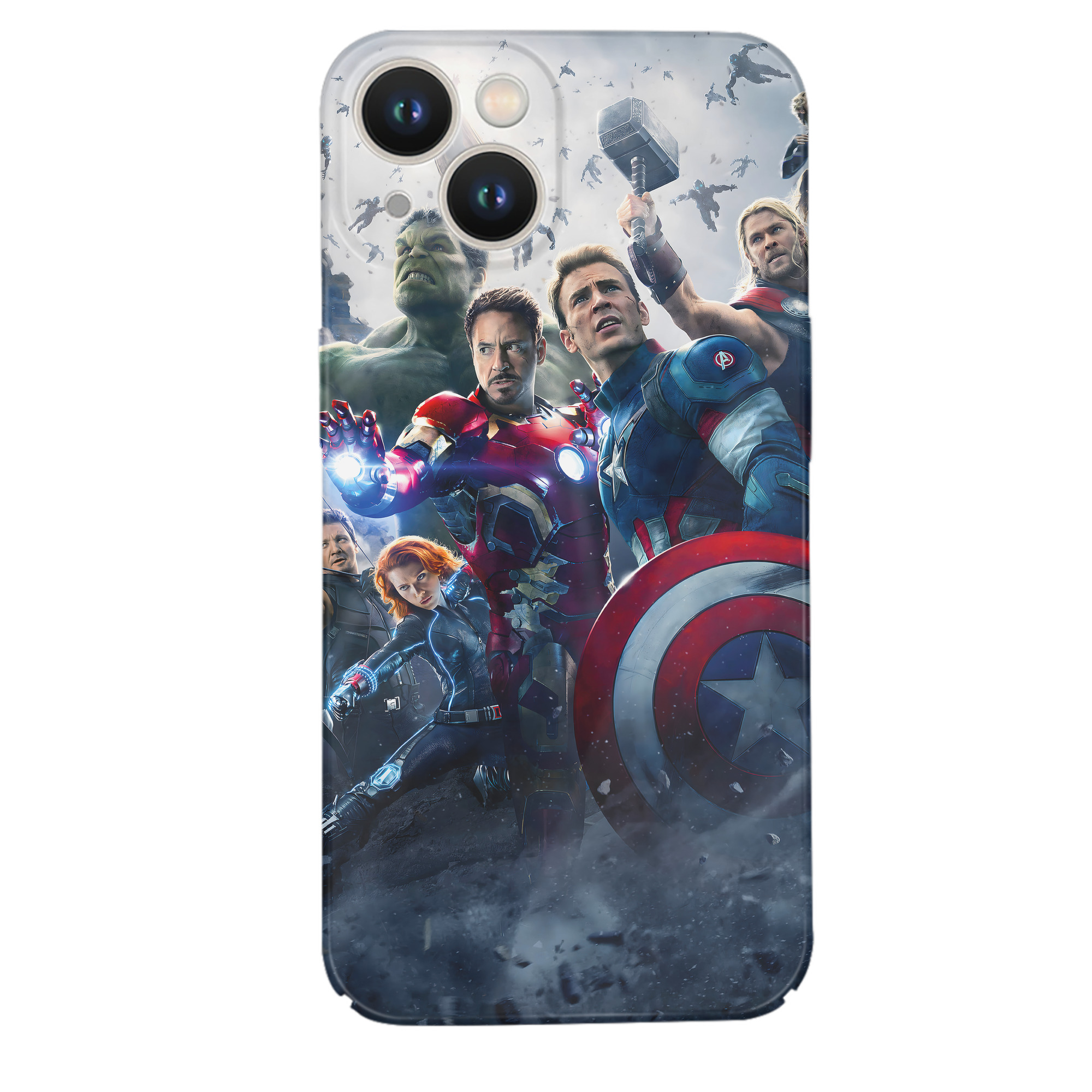 （画像用） アベンジャーズ The Avengers 【iPhone 14シリーズ対応】ハードケース