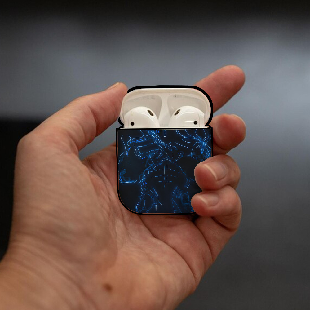 アベンジャーズ The Avengers AirPods 第2世代保護ケース ハードシェル ブラック 耐衝撃・防指紋・カラビナ付き
