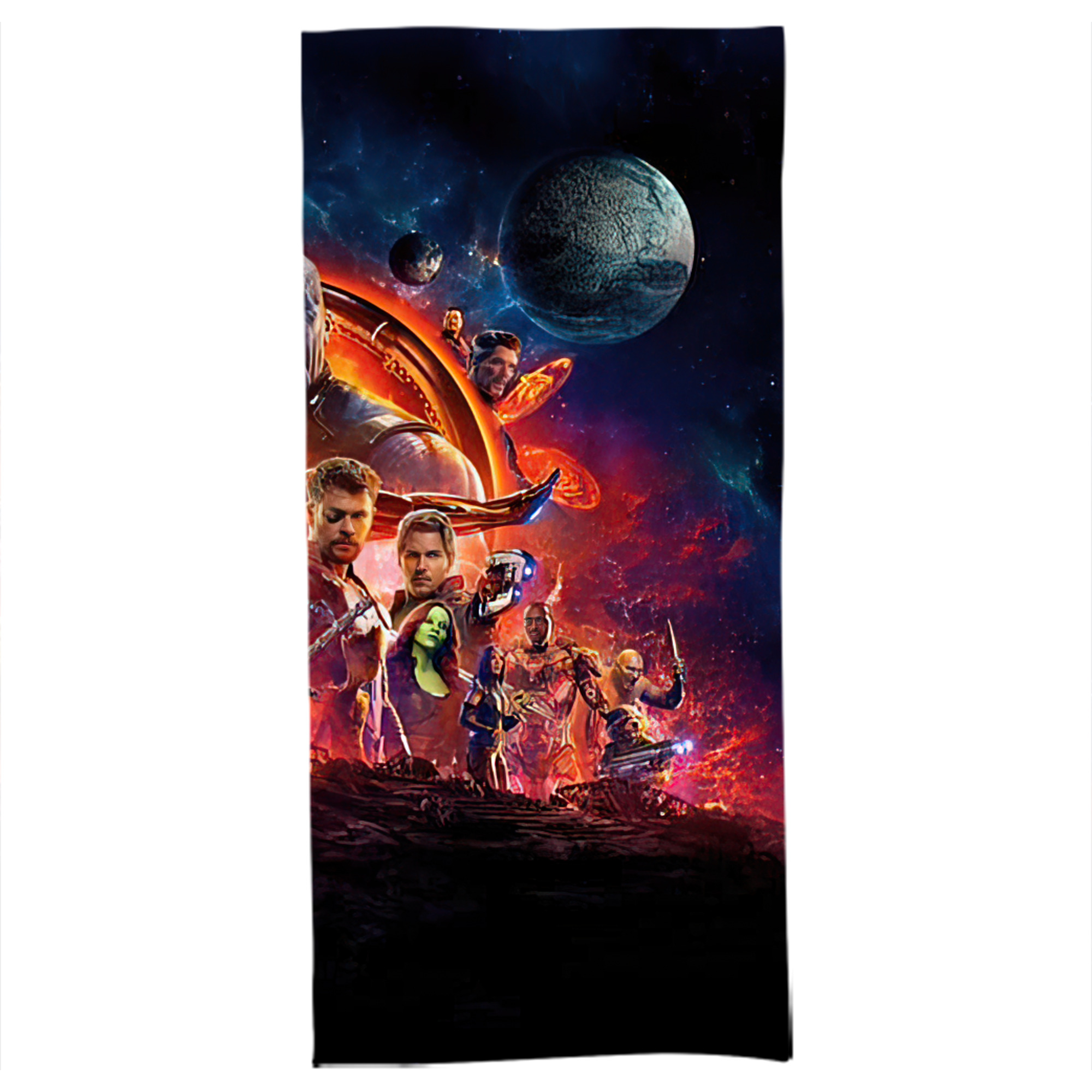 （画像用） アベンジャーズ The Avengers 大判バスタオル 70×140cm 吸水速乾 柔らかい肌触り