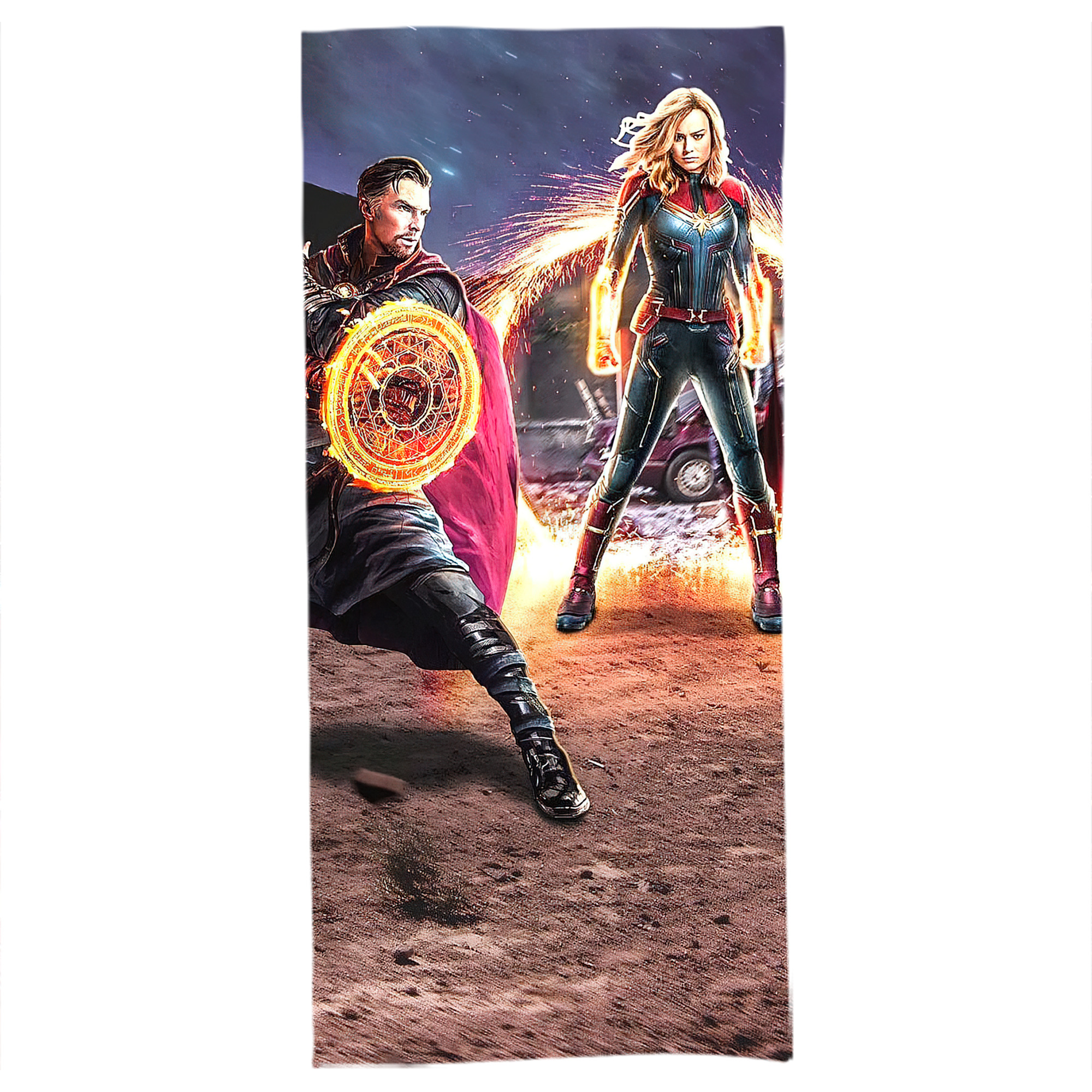 （画像用） アベンジャーズ The Avengers 大判バスタオル 70×140cm 吸水速乾 柔らかい肌触り