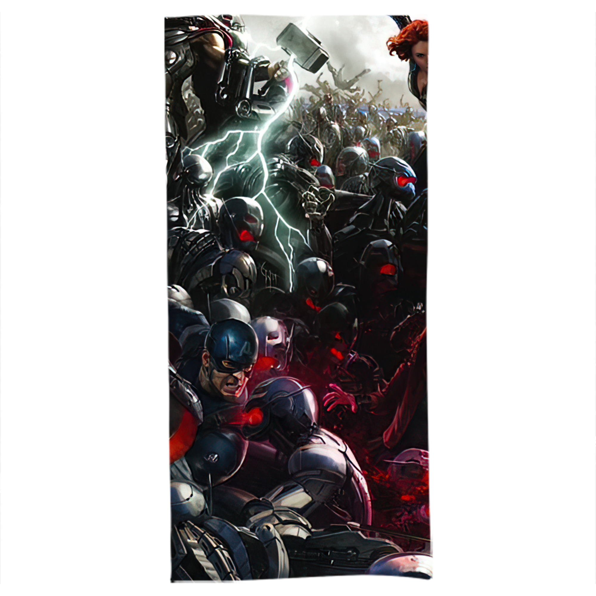 （画像用） アベンジャーズ The Avengers 大判バスタオル 70×140cm 吸水速乾 柔らかい肌触り